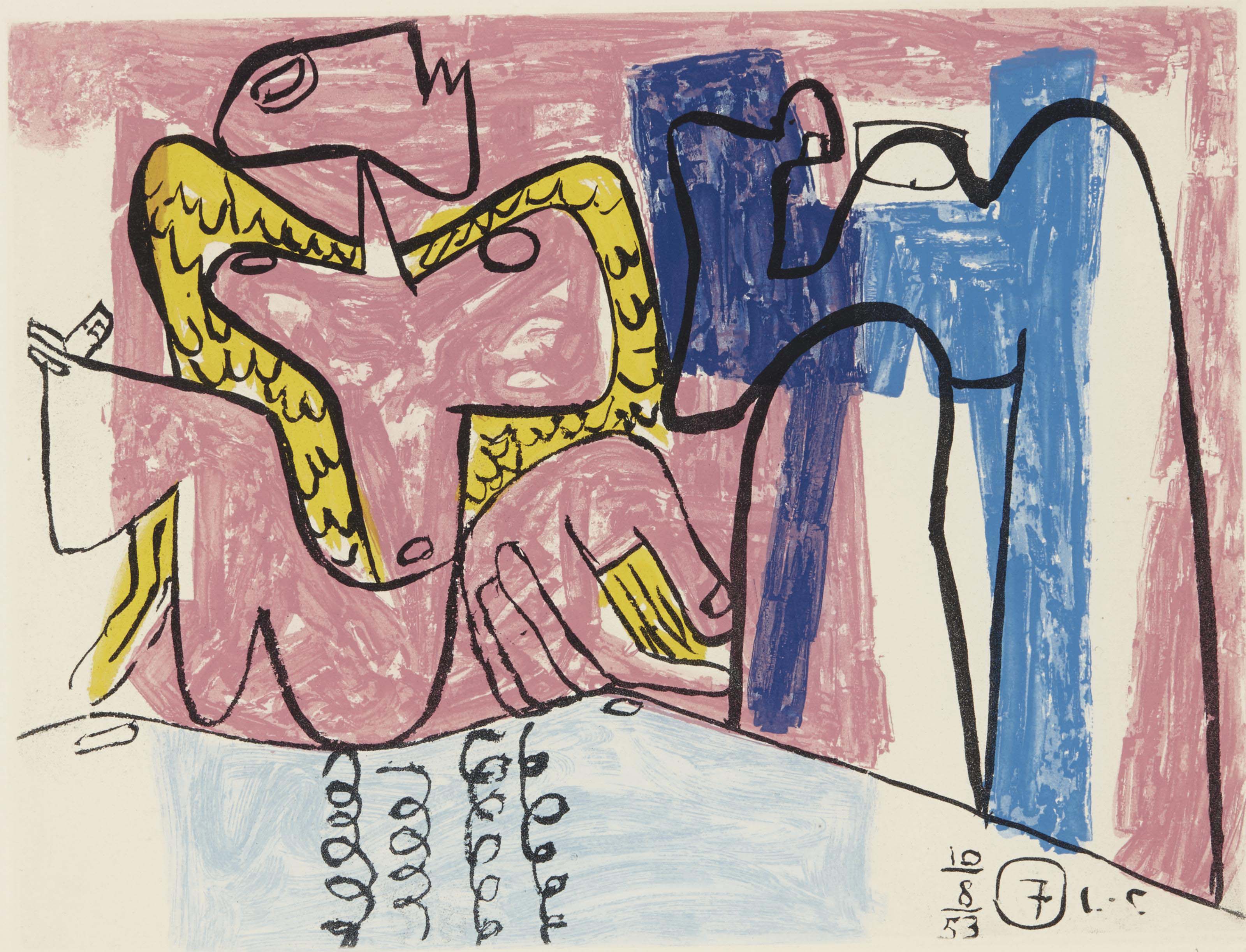 Le Corbusier — Унитэ, планш 7