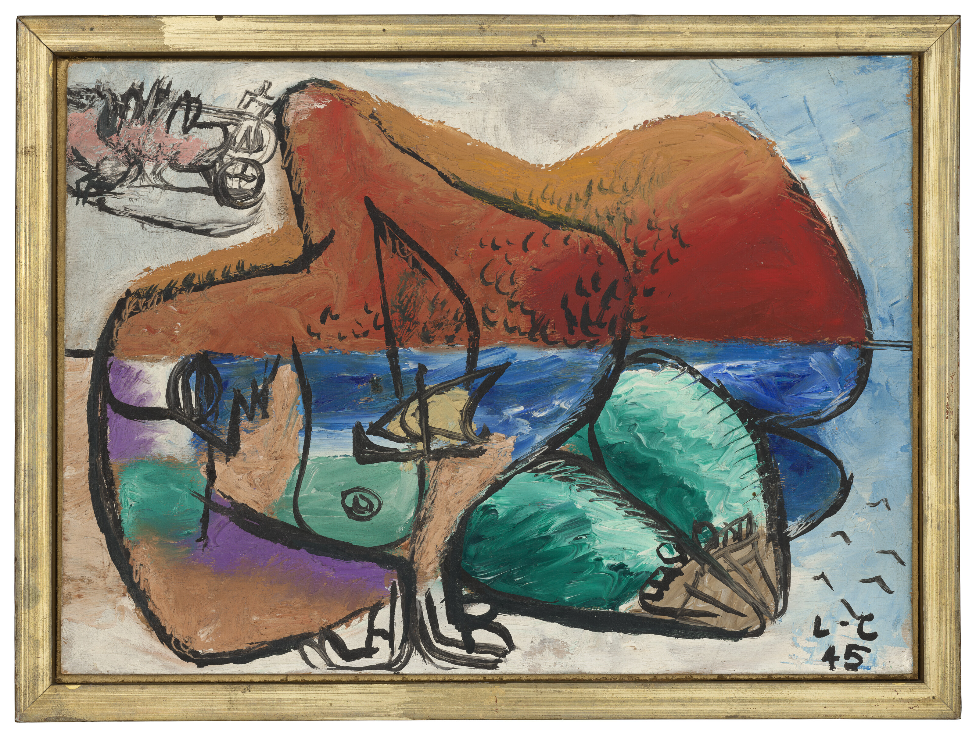 Le Corbusier — Женское совершенство (острова, где обитает женский корпус, погруженный в полусонное состояние, и уединенные места с лифчиками), изображение 2