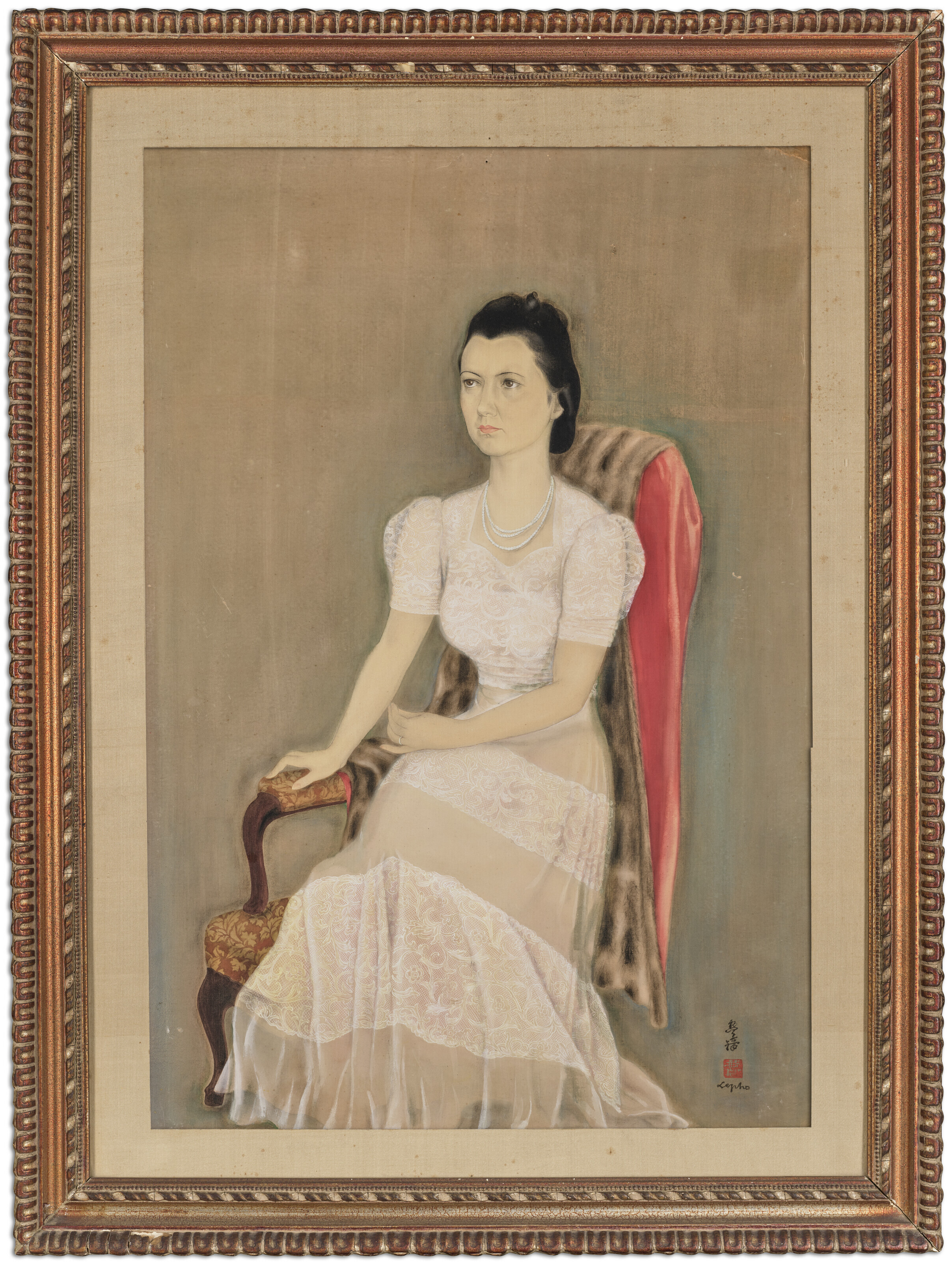 Le Pho — Portrait de dame (Портрет дамы), изображение 2
