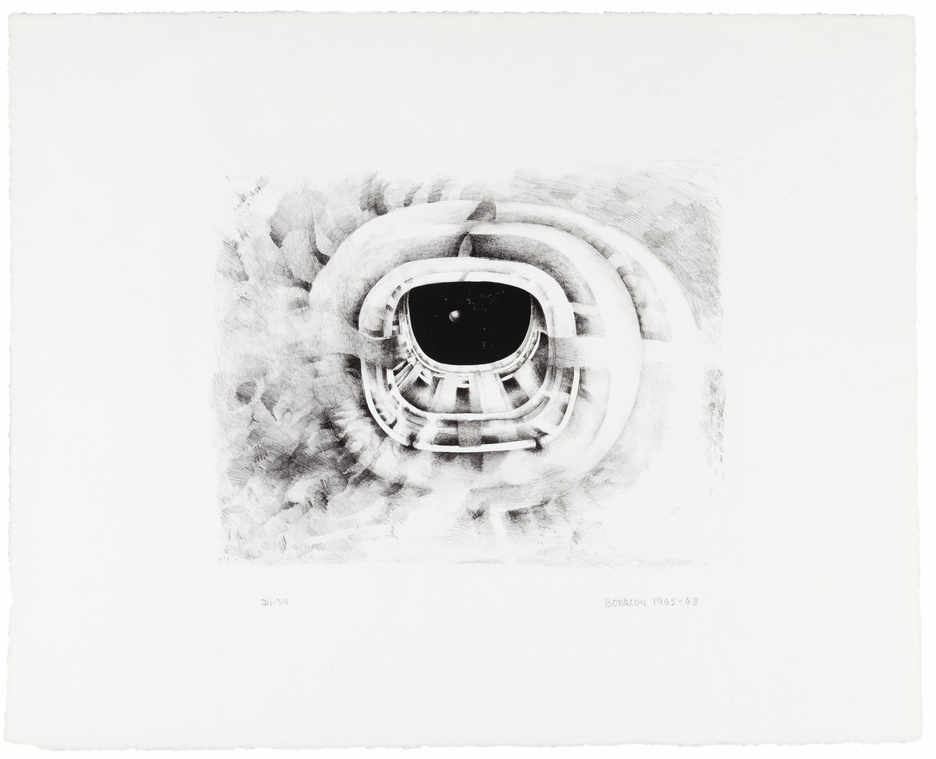 Lee Bontecou — Три гравюры художника, изображение 4