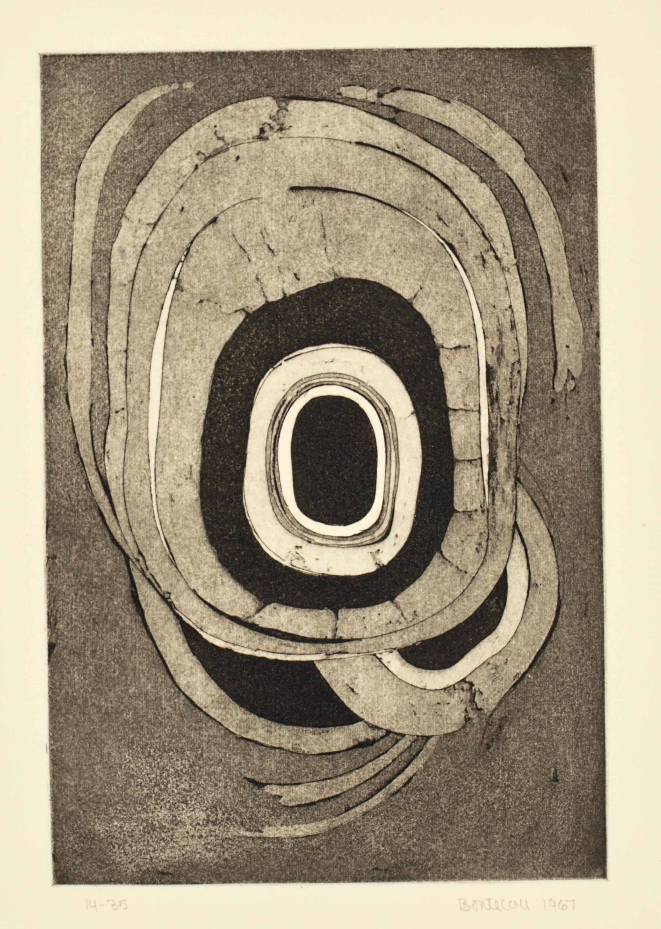 Lee Bontecou — Гравюра на одном из них