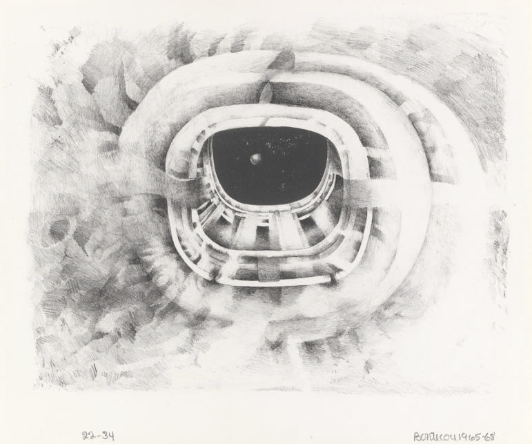 Lee Bontecou — Девятый камень (С. 23; F. 9)