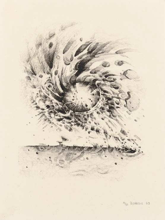Lee Bontecou — Третий камень (Искры 3; Поле 3)