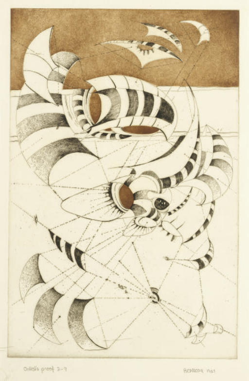 Lee Bontecou — Без названия (Искры 10)