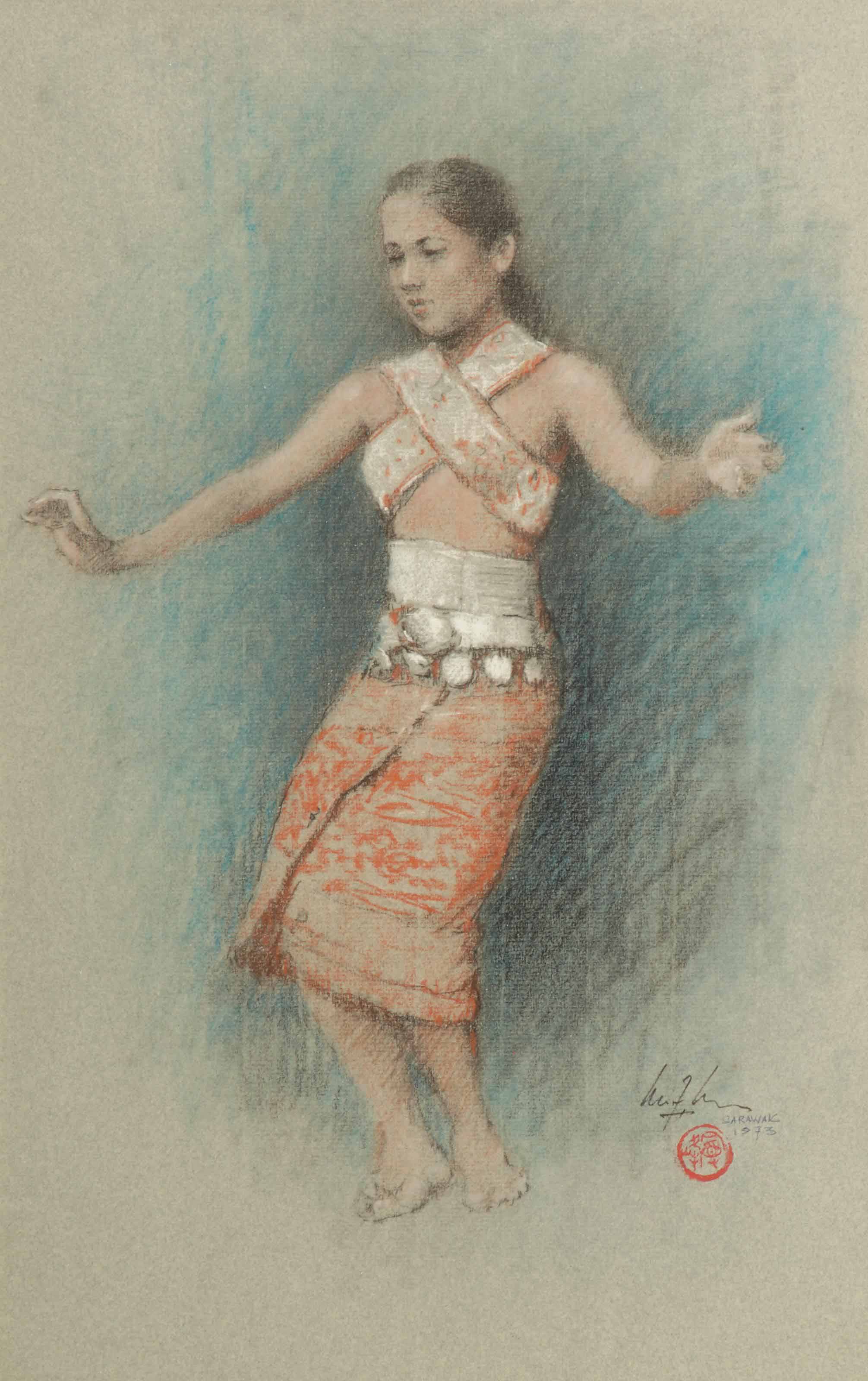 Lee Fong — Саравакская танцовщица