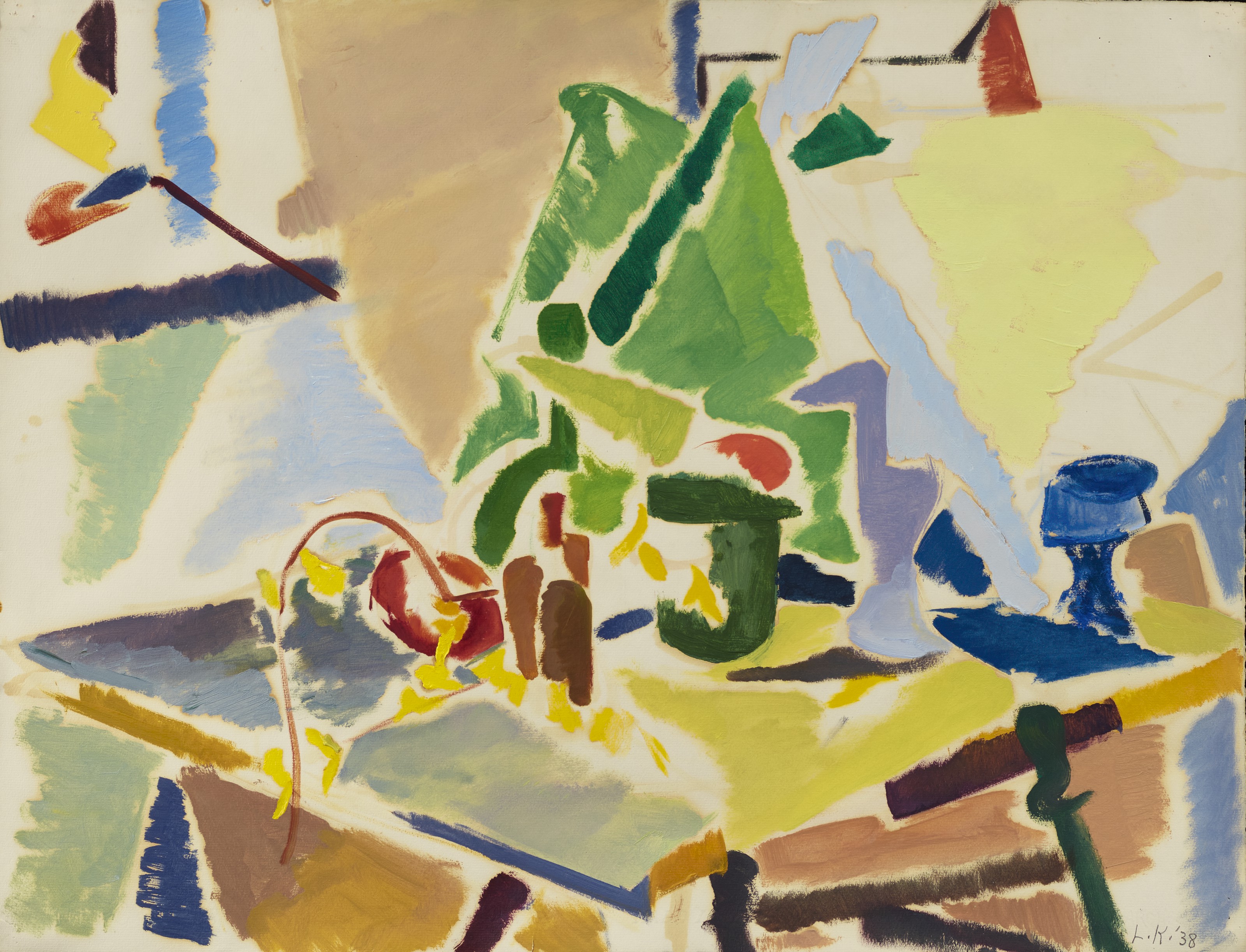 Lee Krasner — Без названия (натюрморт)