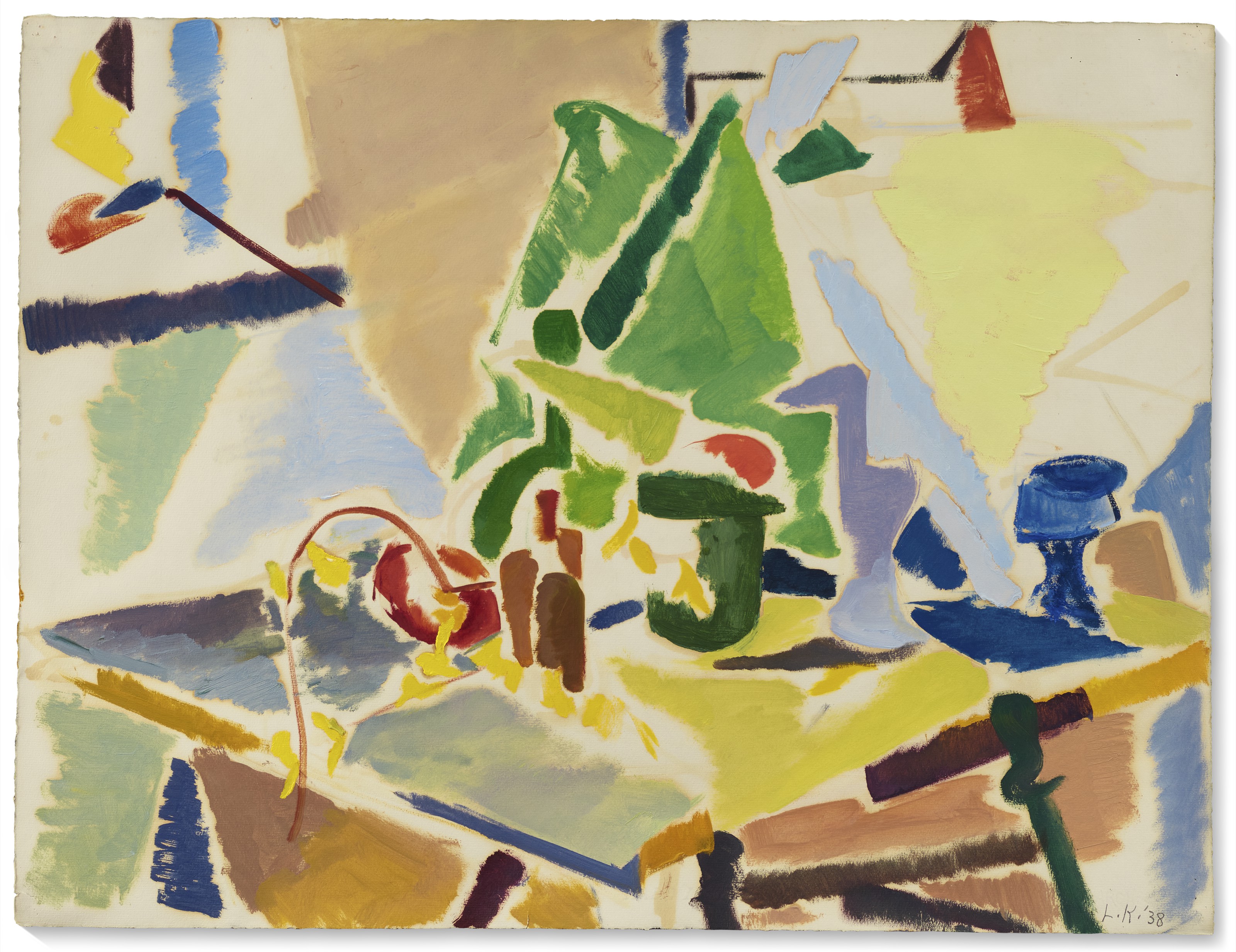 Lee Krasner — Без названия (натюрморт), изображение 2