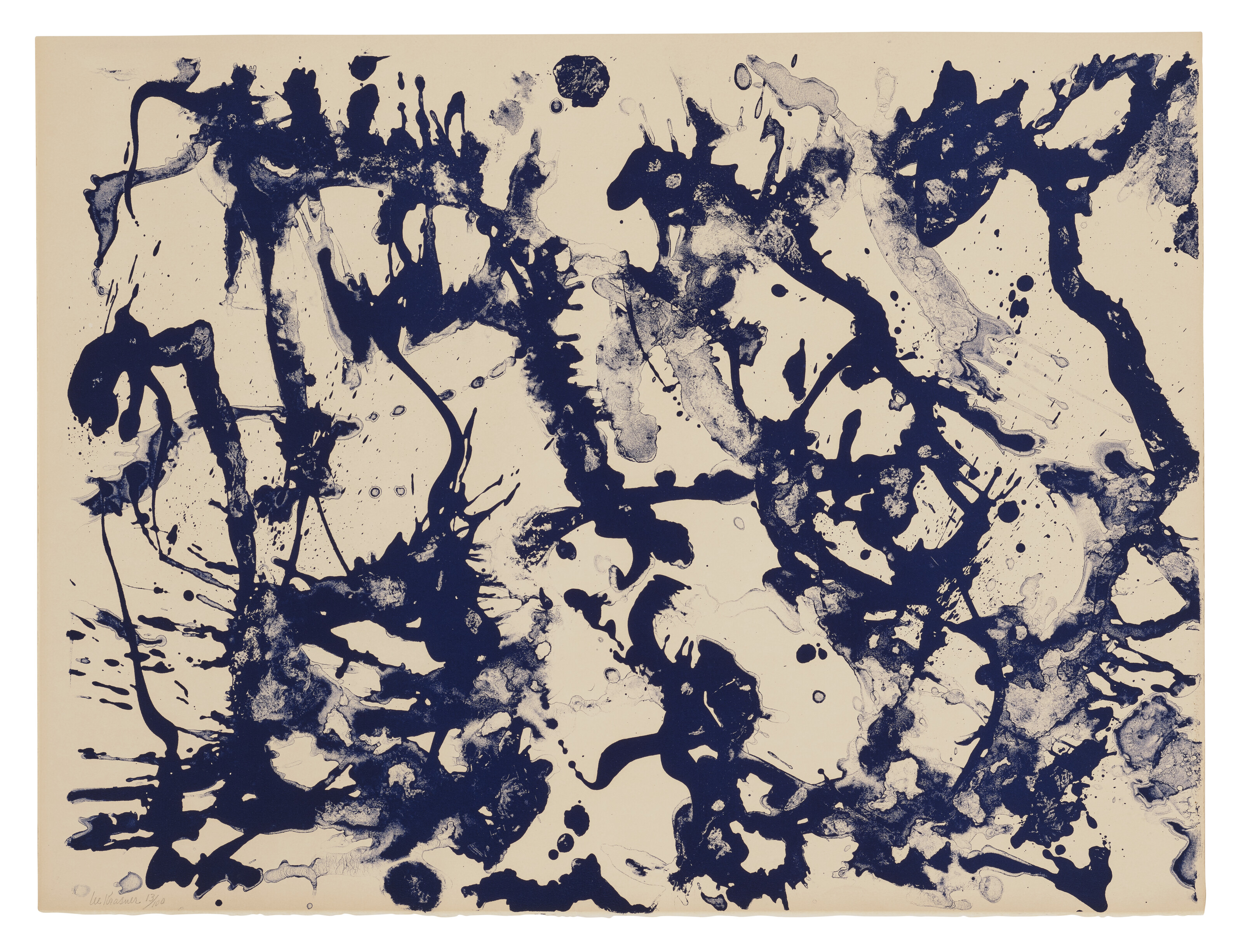 Lee Krasner — Голубой камень, из основной серии