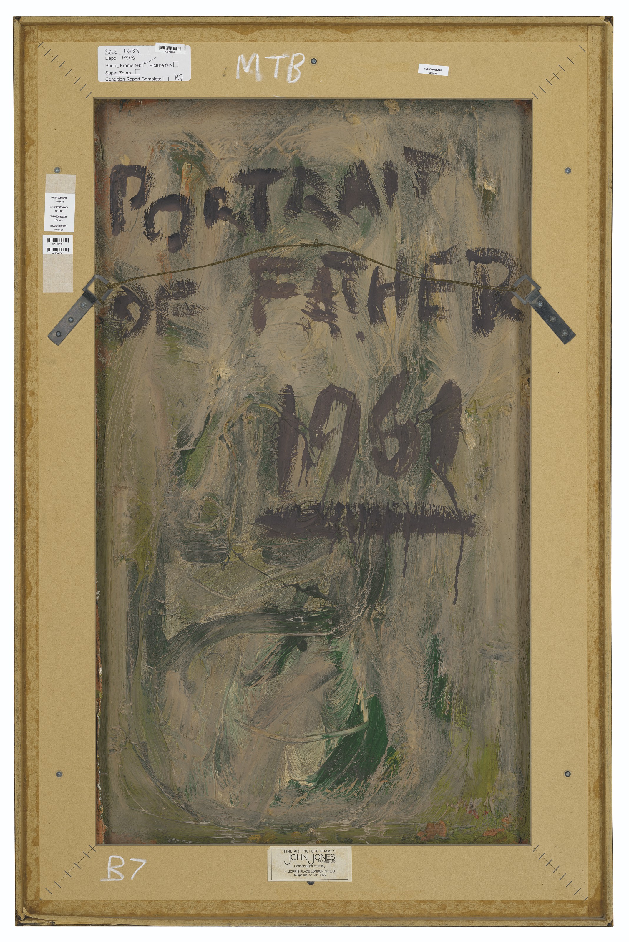 Leon Kossoff — Портрет отца, изображение 3