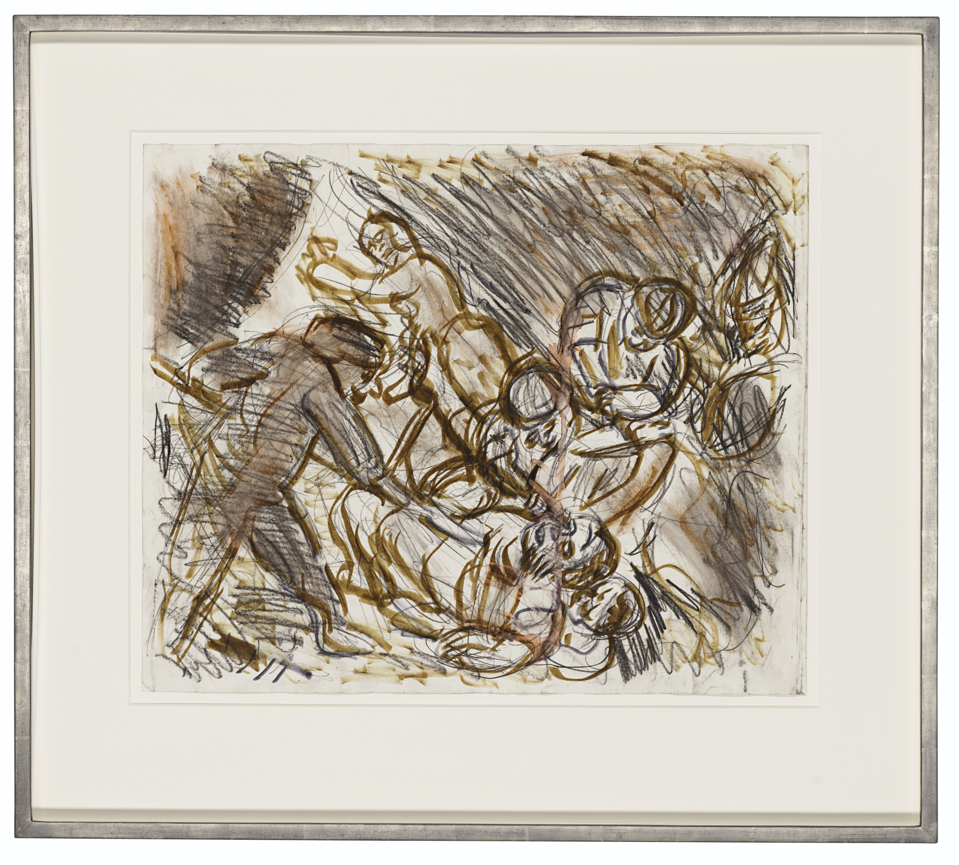 Leon Kossoff — Рембрандт "Ослепление Самсона", изображение 2