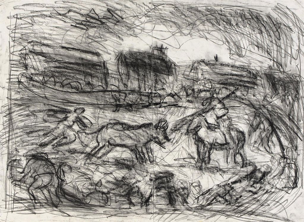 Leon Kossoff — Бой быков в деревне