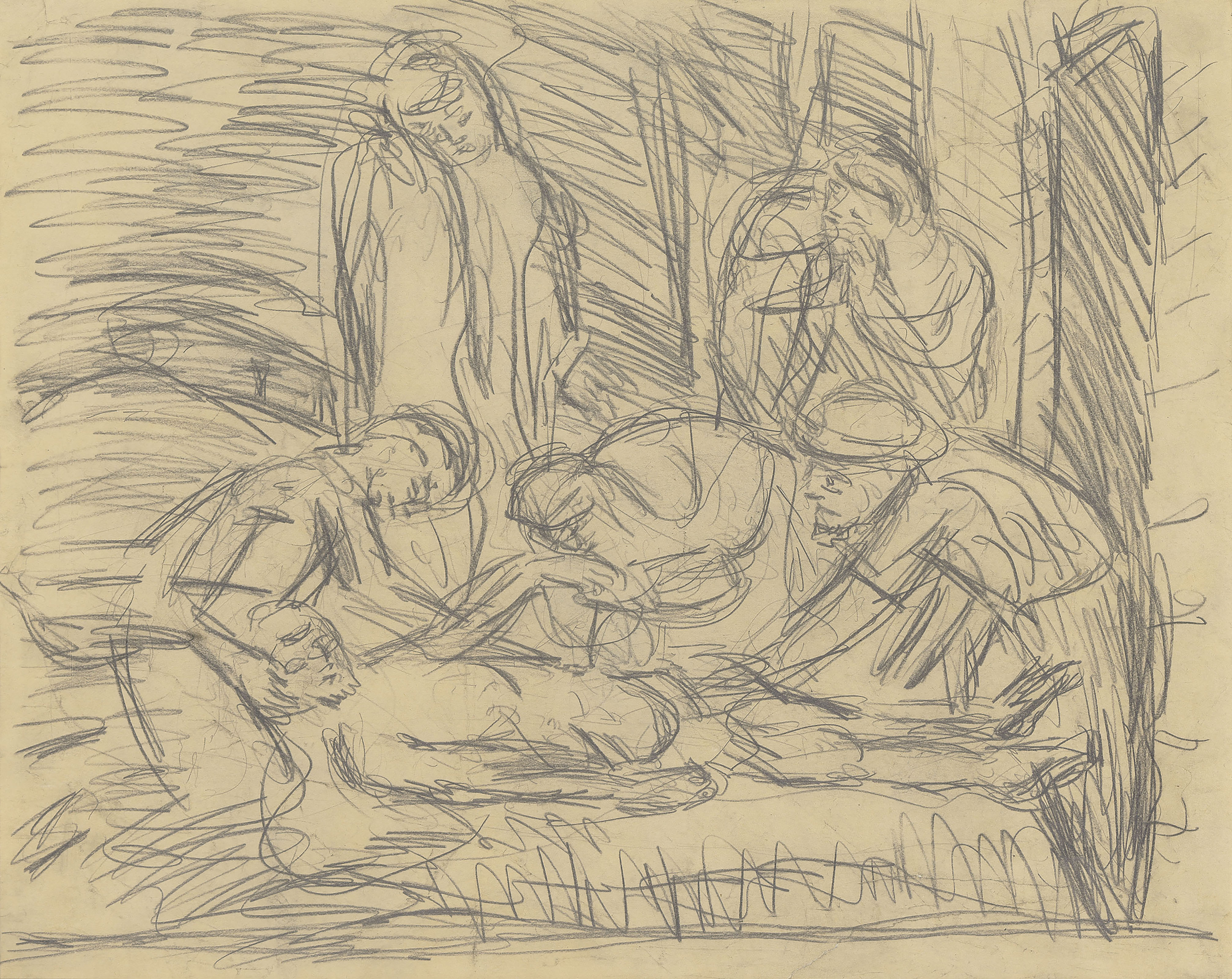 Leon Kossoff — Плач по умершему Христу