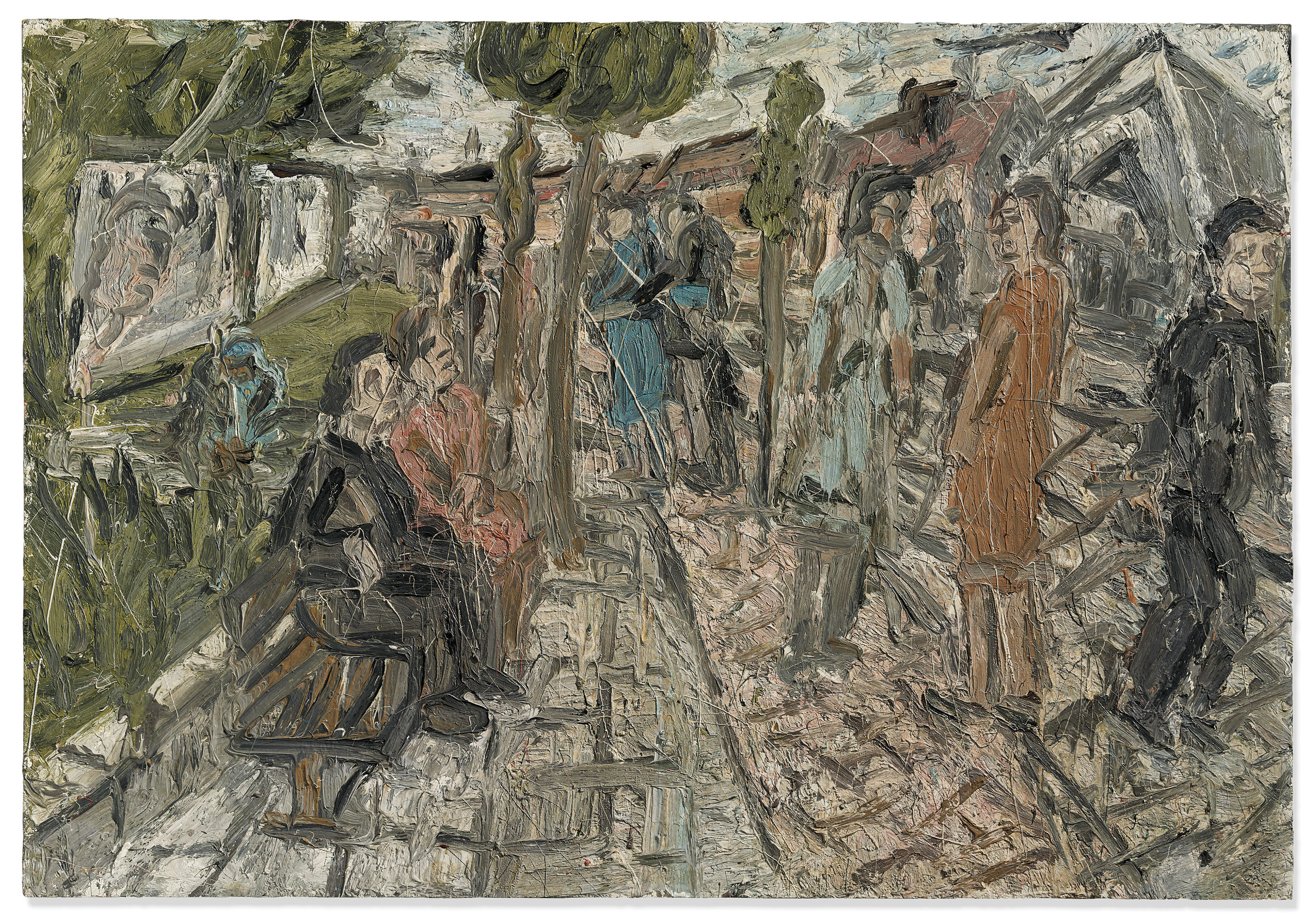 Leon Kossoff — Улица в Уиллсдене, лето 1983 года