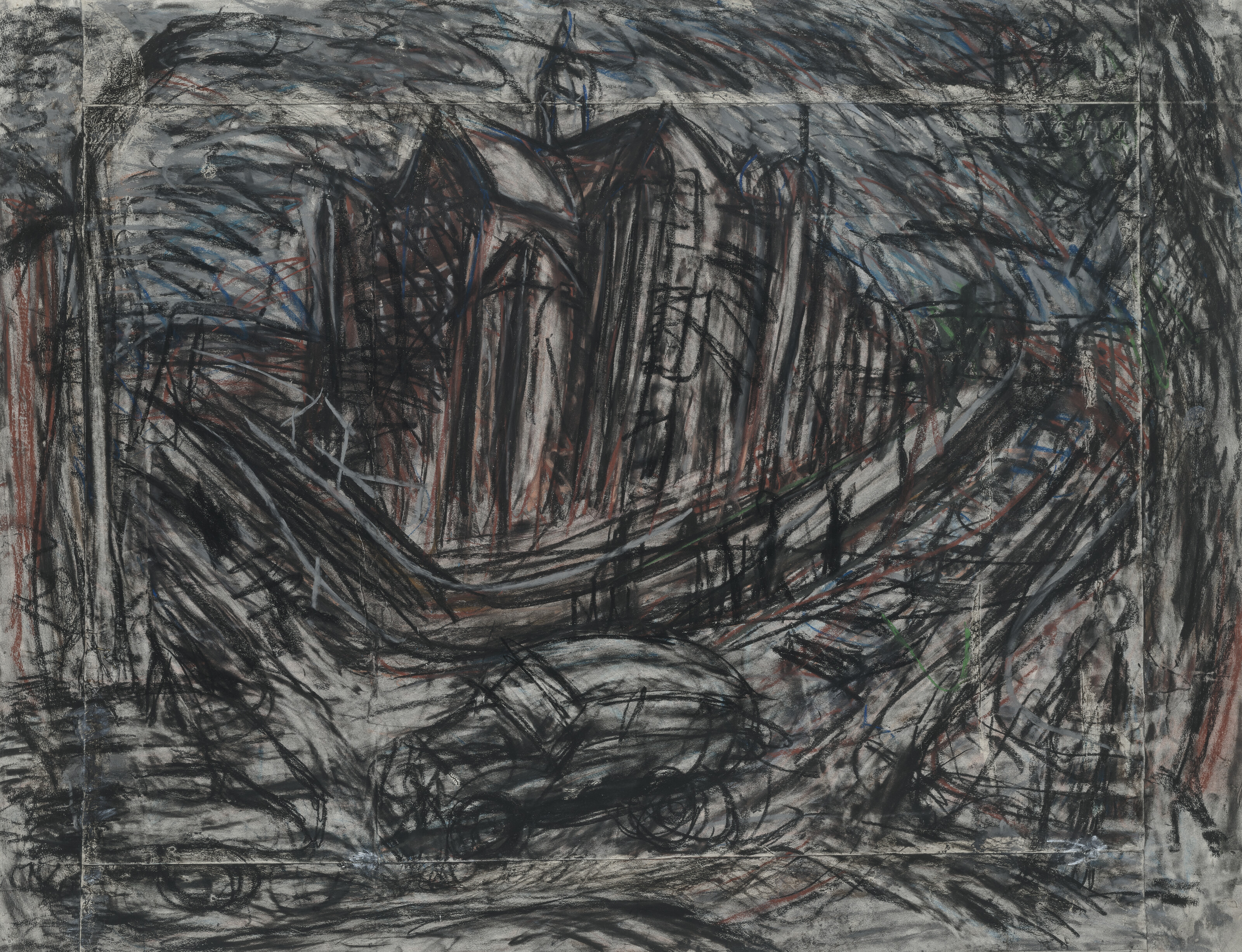 Leon Kossoff — Здание школы, Уиллсден I