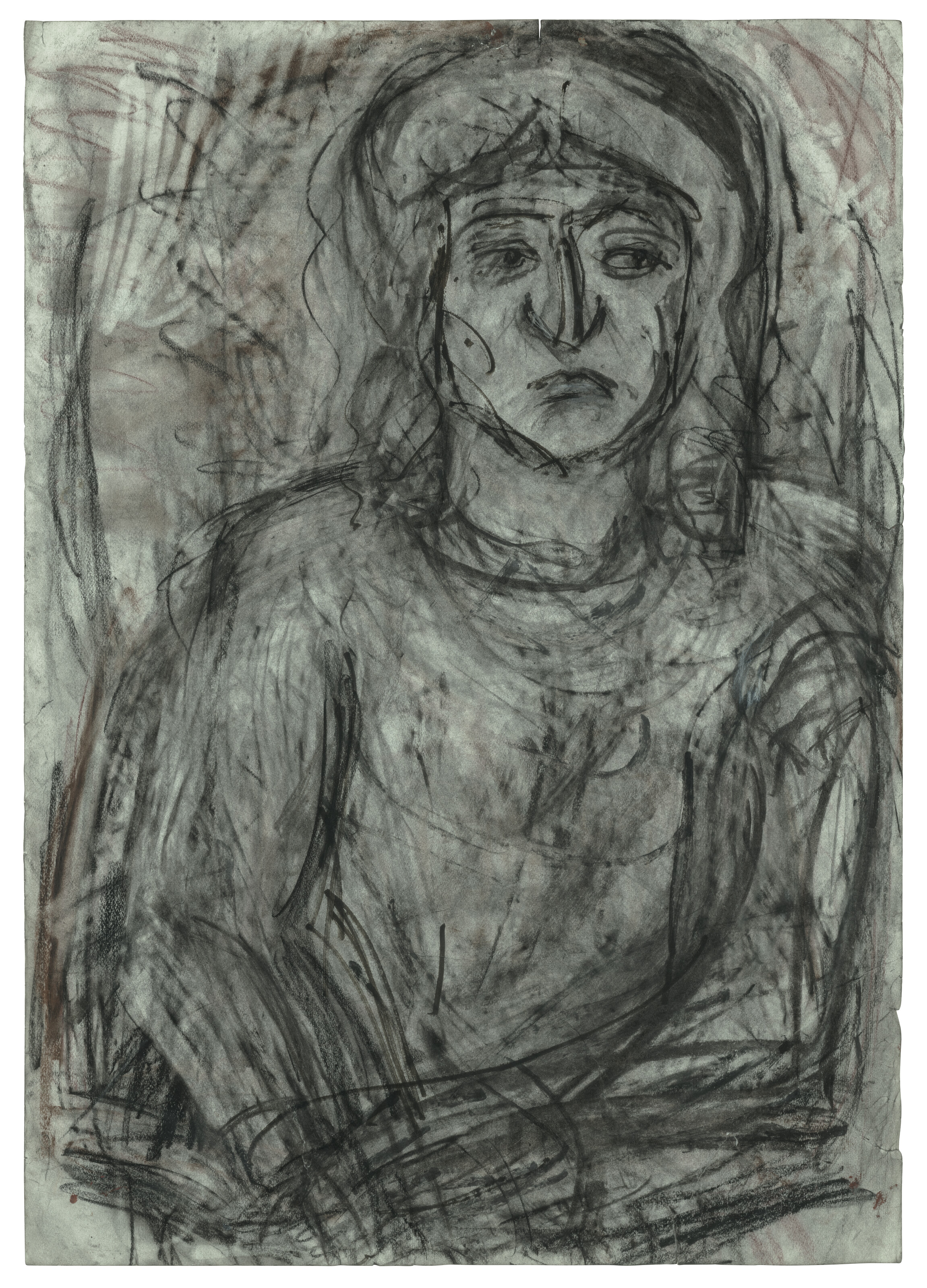 Leon Kossoff — Портрет Кэти