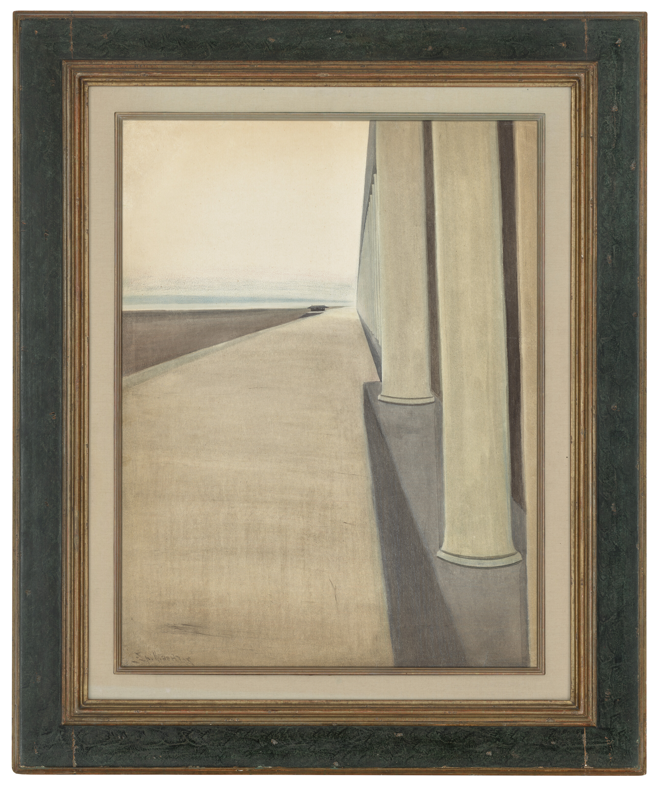 Leon Spilliaert — Королевские галереи на Остенде и киоски, изображение 2