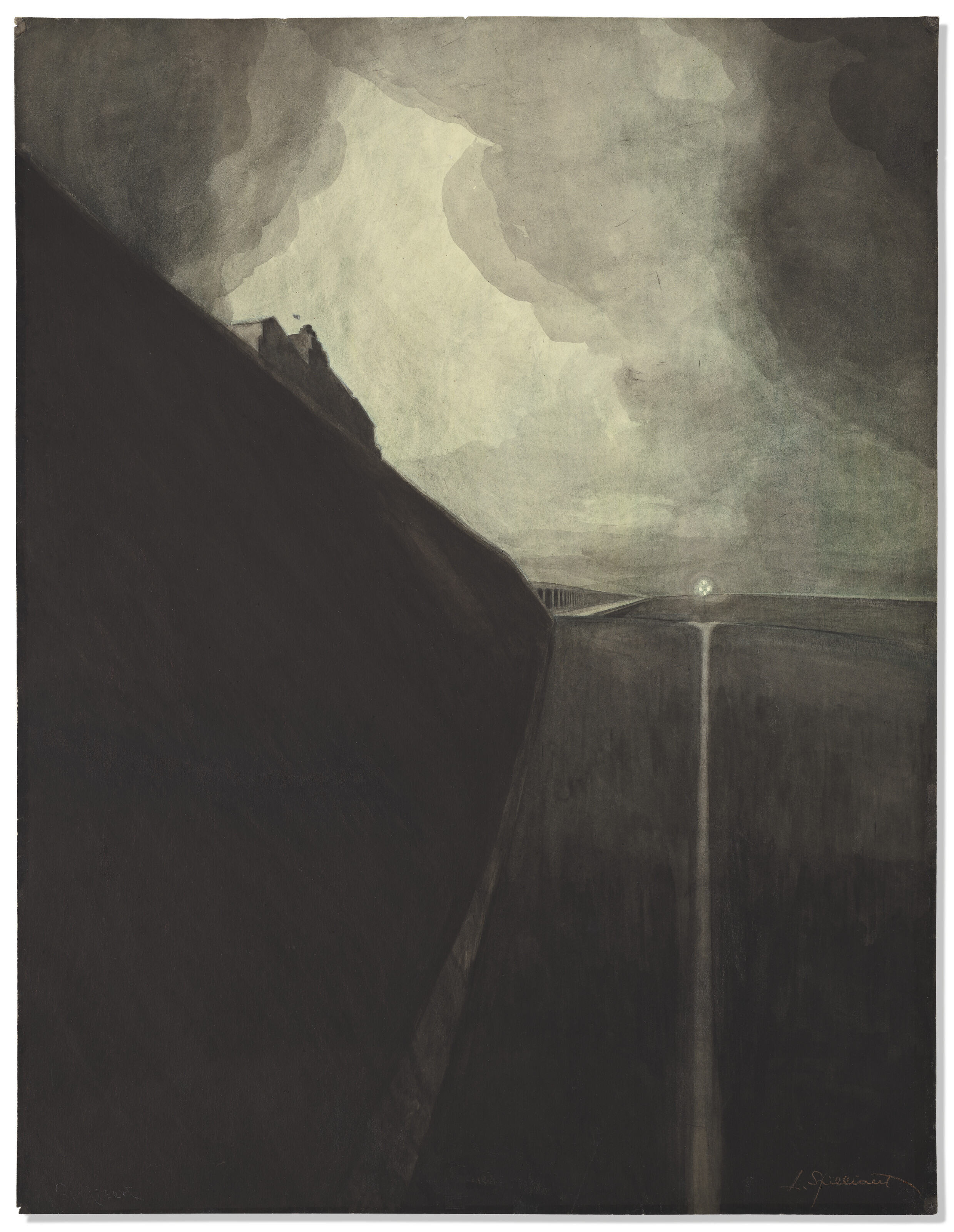 Leon Spilliaert — Диг и пляж, Королевское шале и галереи в Остенде, изображение 3