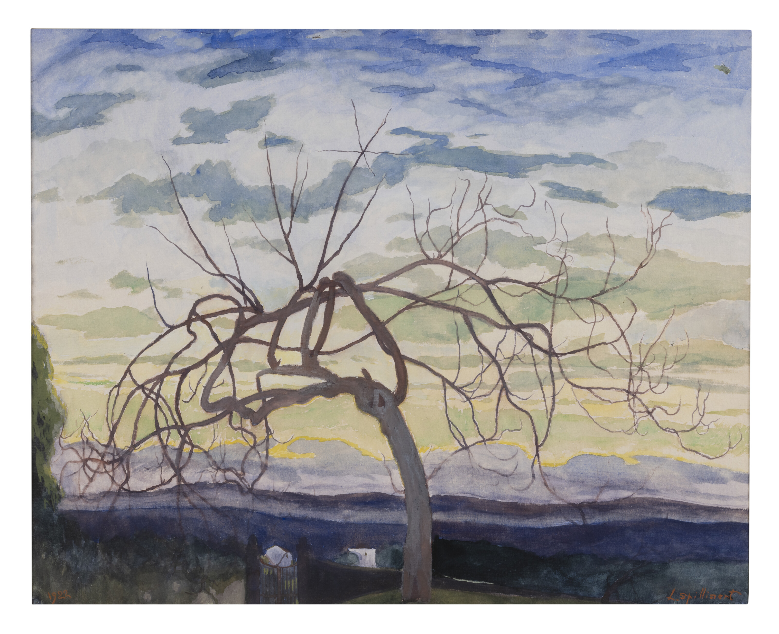 Leon Spilliaert — Вийгенбум в де Винтер, Грасс, изображение 2