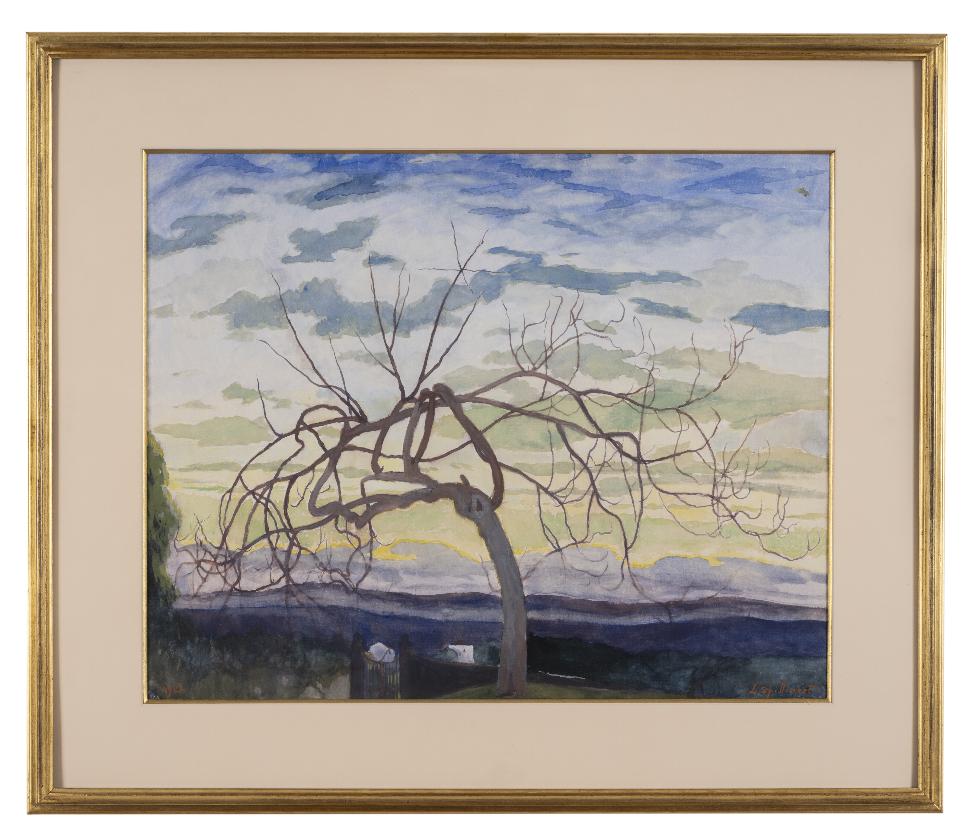 Leon Spilliaert — Вийгенбум в де Винтер, Грасс, изображение 4