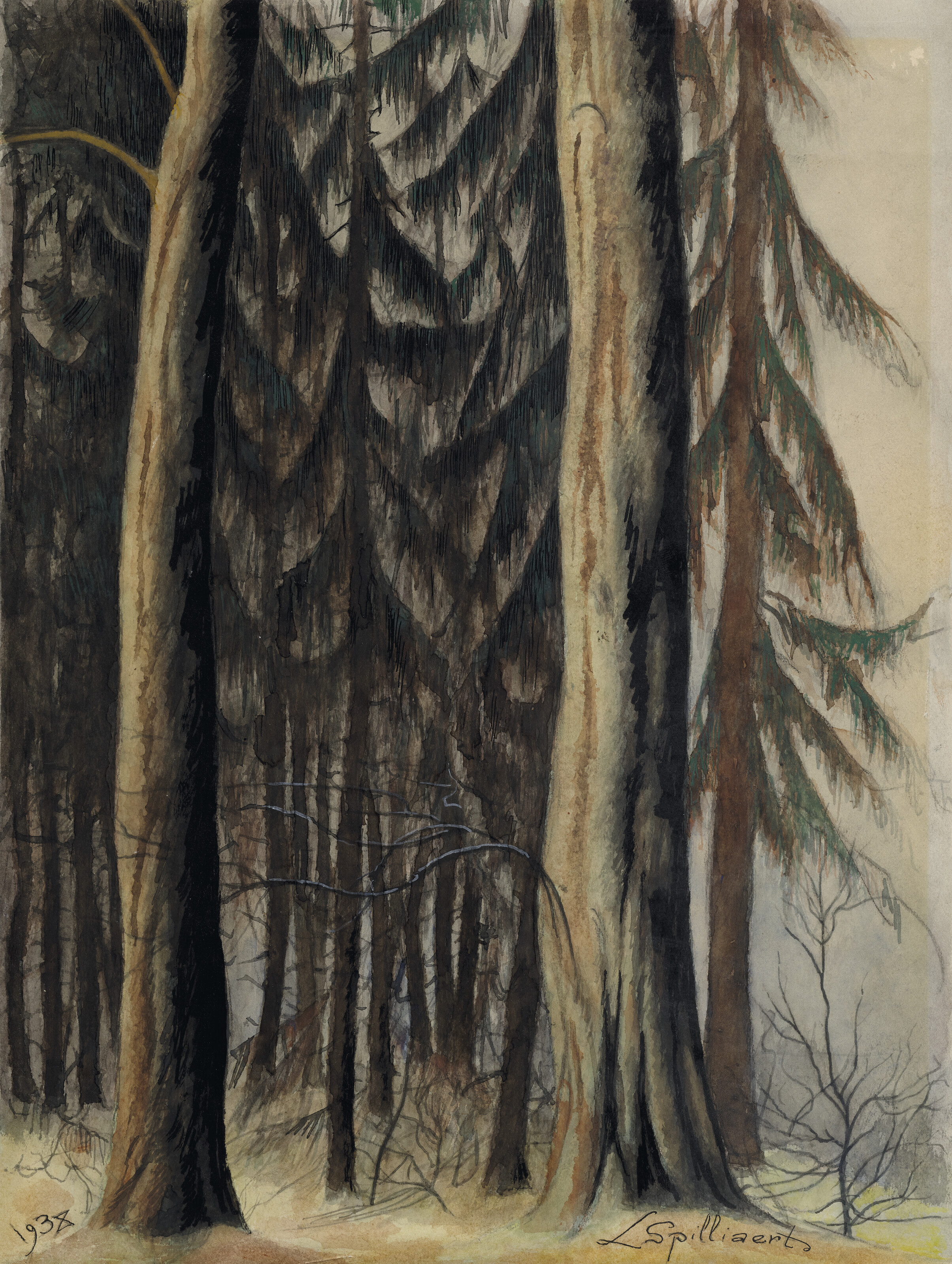 Leon Spilliaert — Ради сапинов