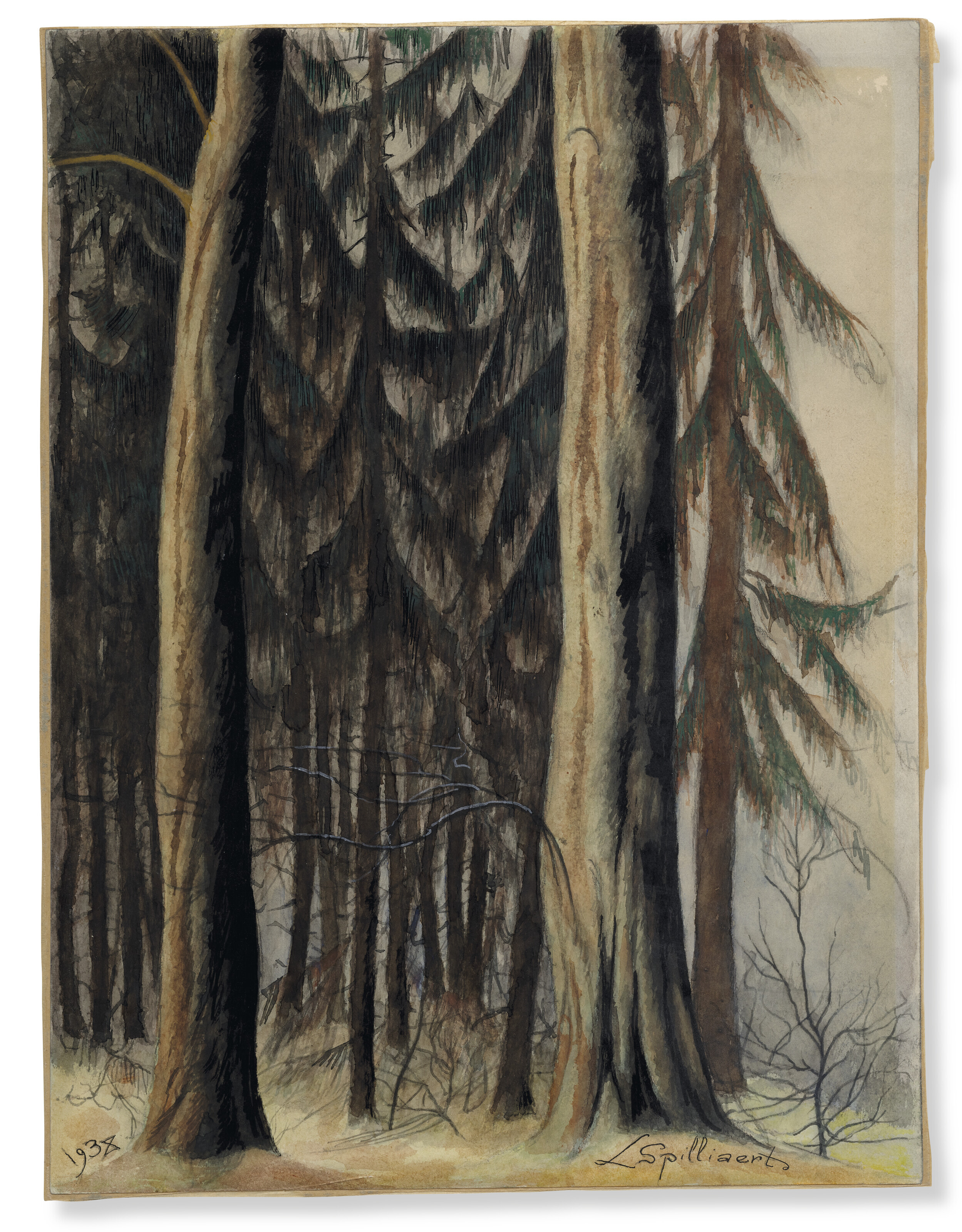 Leon Spilliaert — Ради сапинов, изображение 3