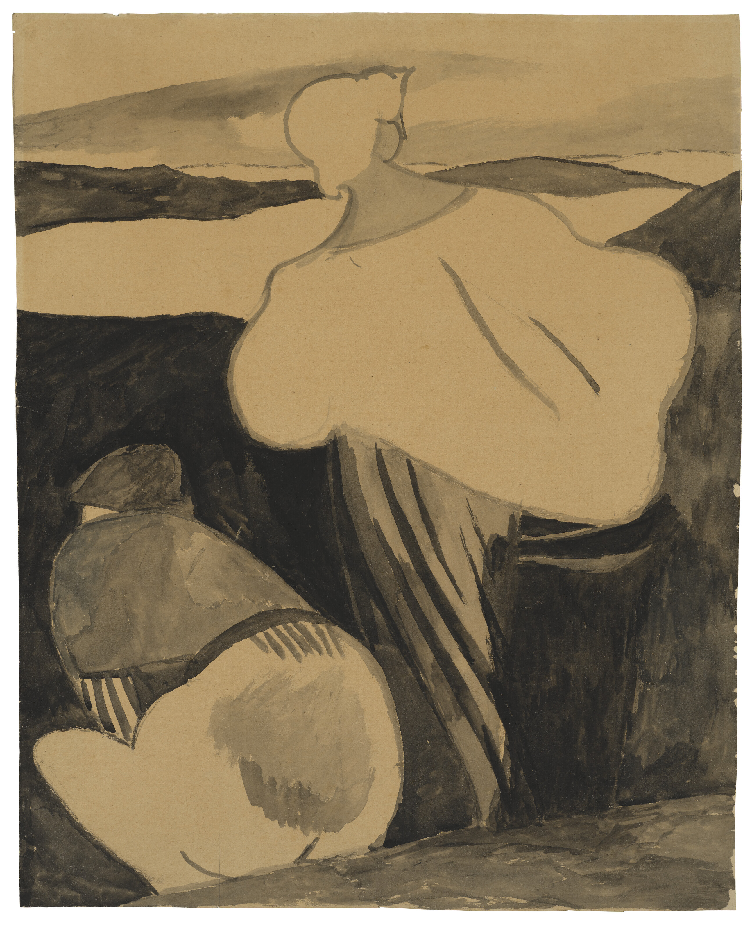Leon Spilliaert — Женщины-искательницы приключений в дюнах, на улицах города, изображение 2