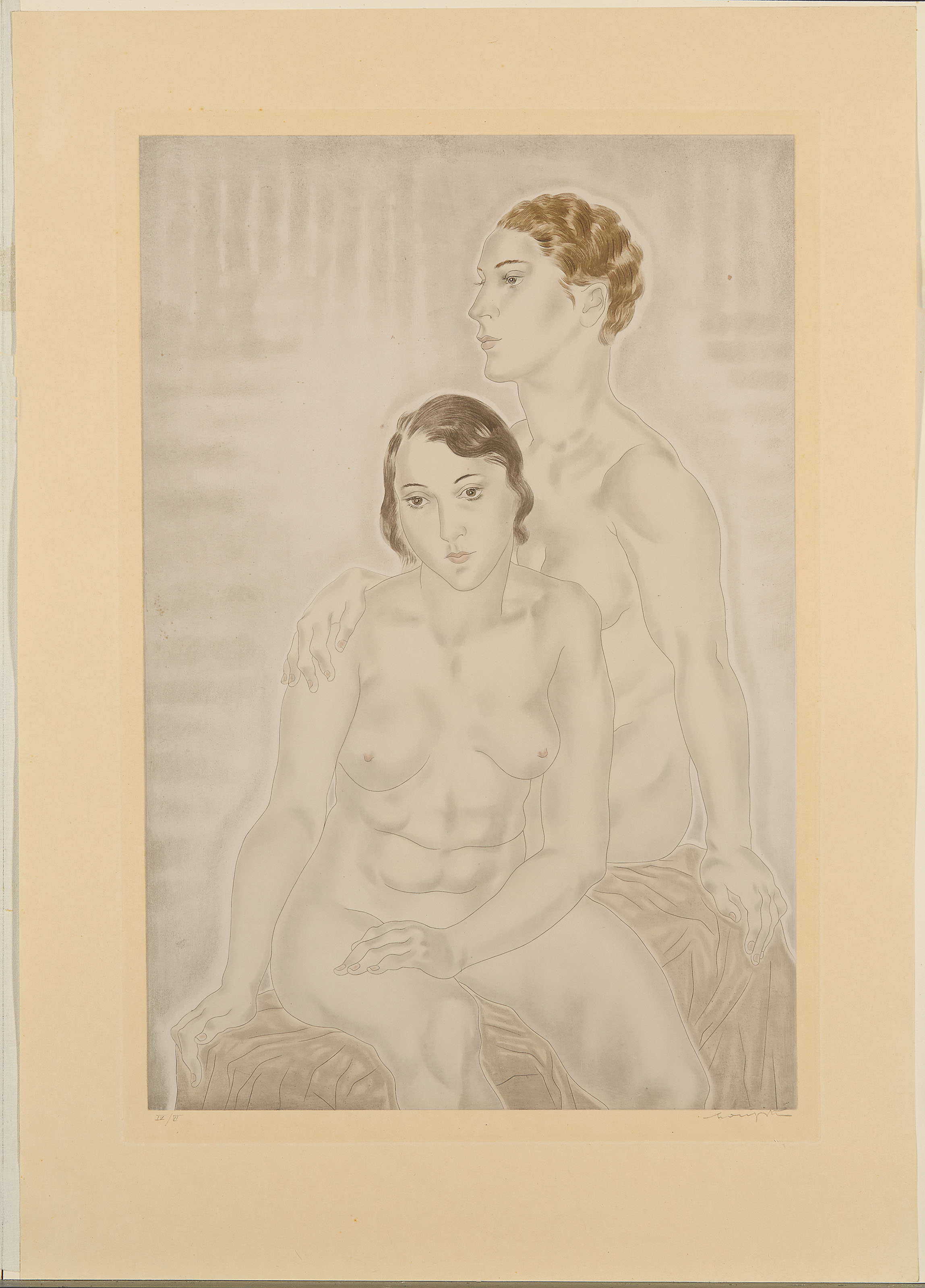 Léonard Tsuguharu Foujita — Женщины, изображение 6