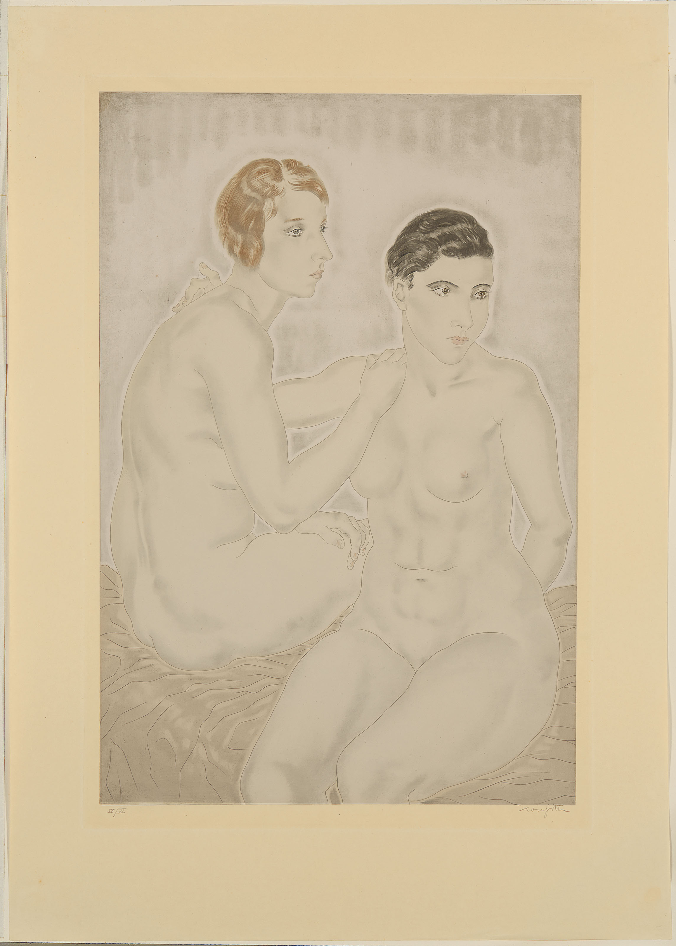 Léonard Tsuguharu Foujita — Женщины, изображение 7