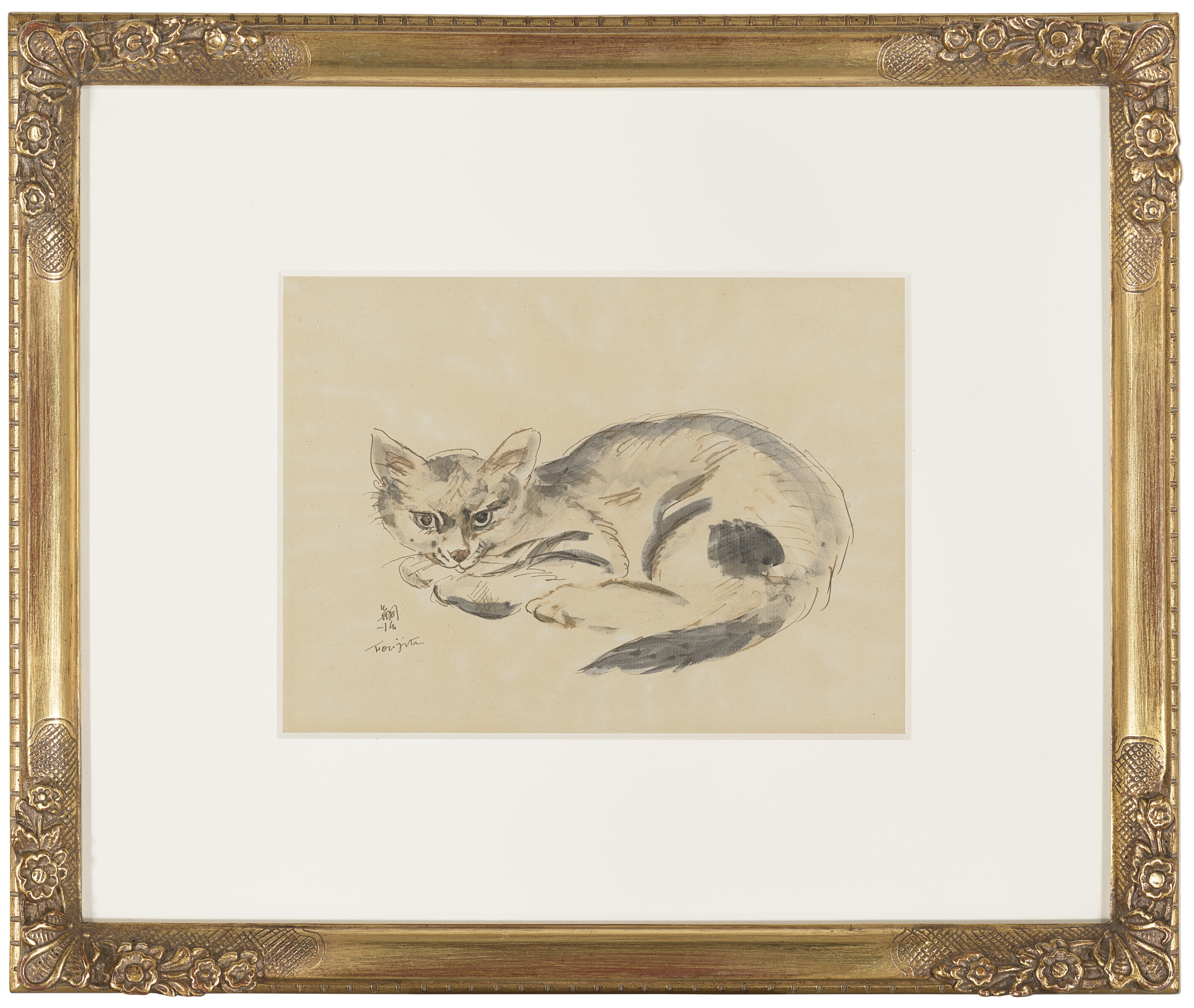 Léonard Tsuguharu Foujita — Болтать, изображение 2