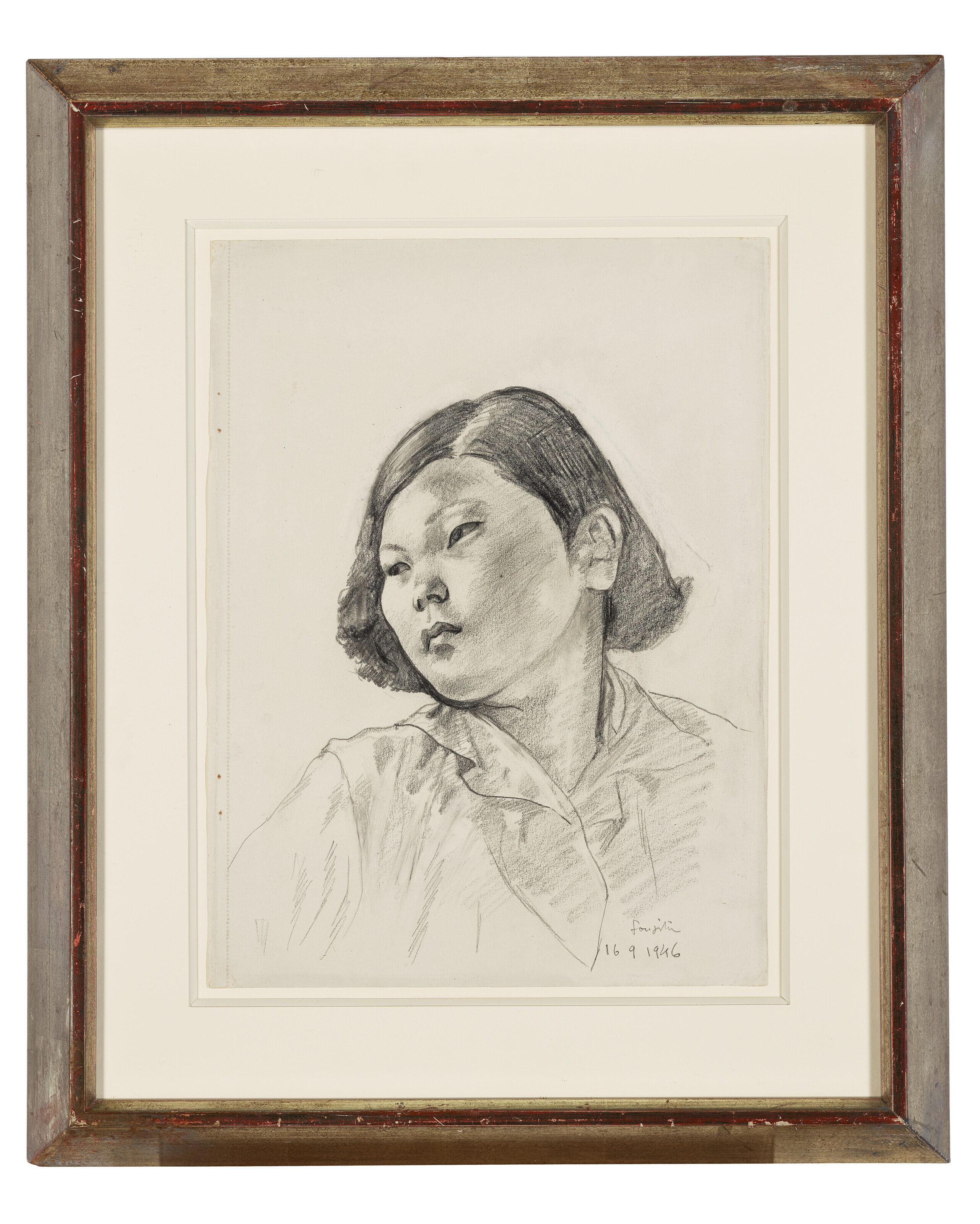 Léonard Tsuguharu Foujita — Молодая азиатская женщина, изображение 2