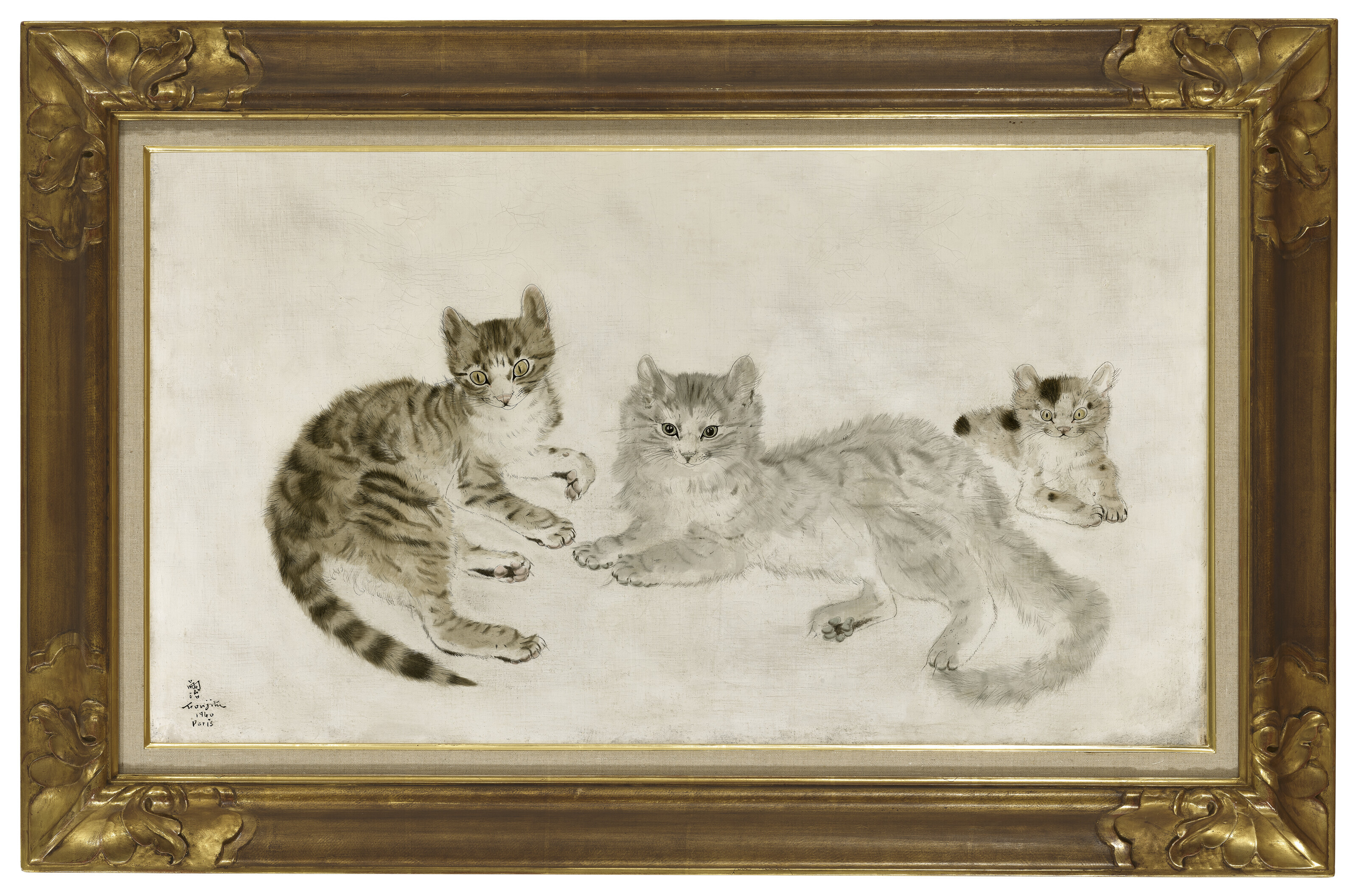 Léonard Tsuguharu Foujita — Беседы и чатон, изображение 2