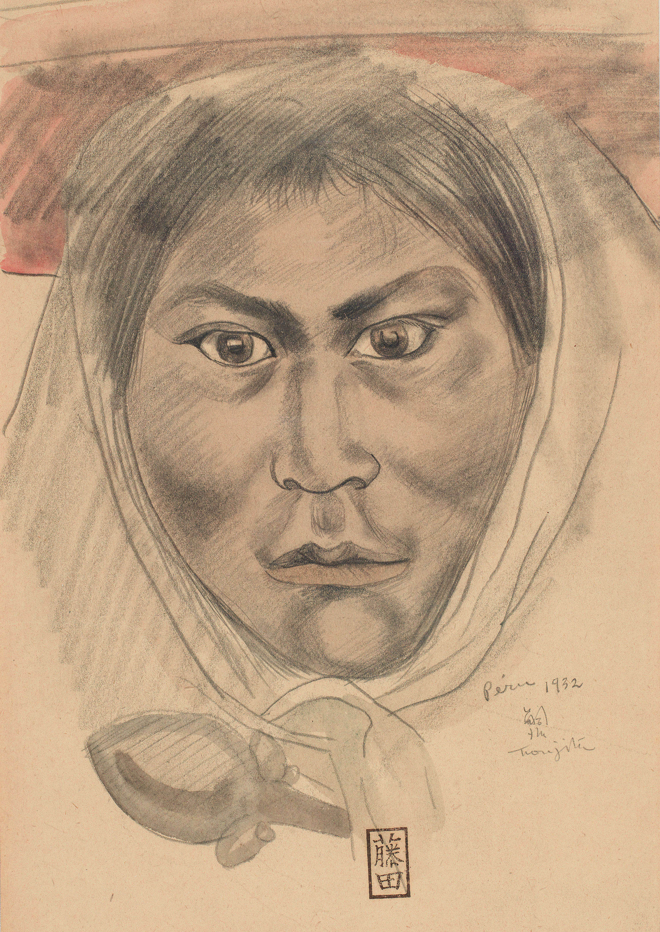 Léonard Tsuguharu Foujita — ЖЕНСКИЙ ПОРТРЕТ