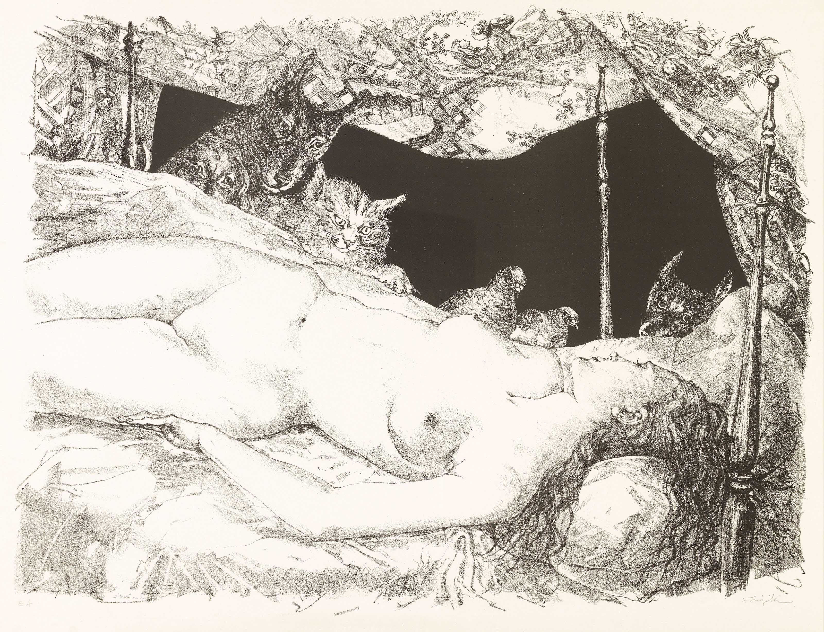 Léonard Tsuguharu Foujita — Le Reve (Мечта)