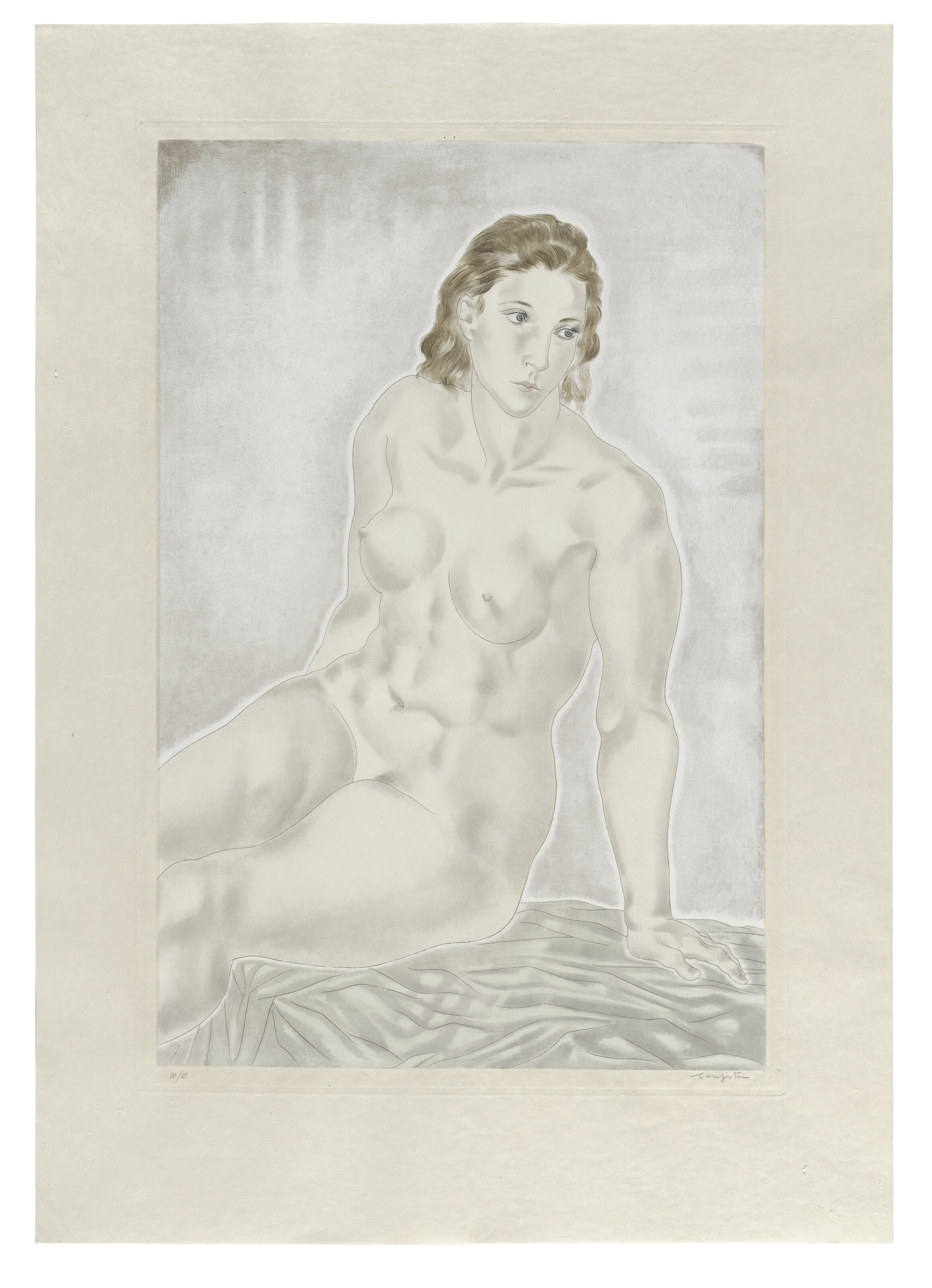 Léonard Tsuguharu Foujita — Эти женщины, изображение 4