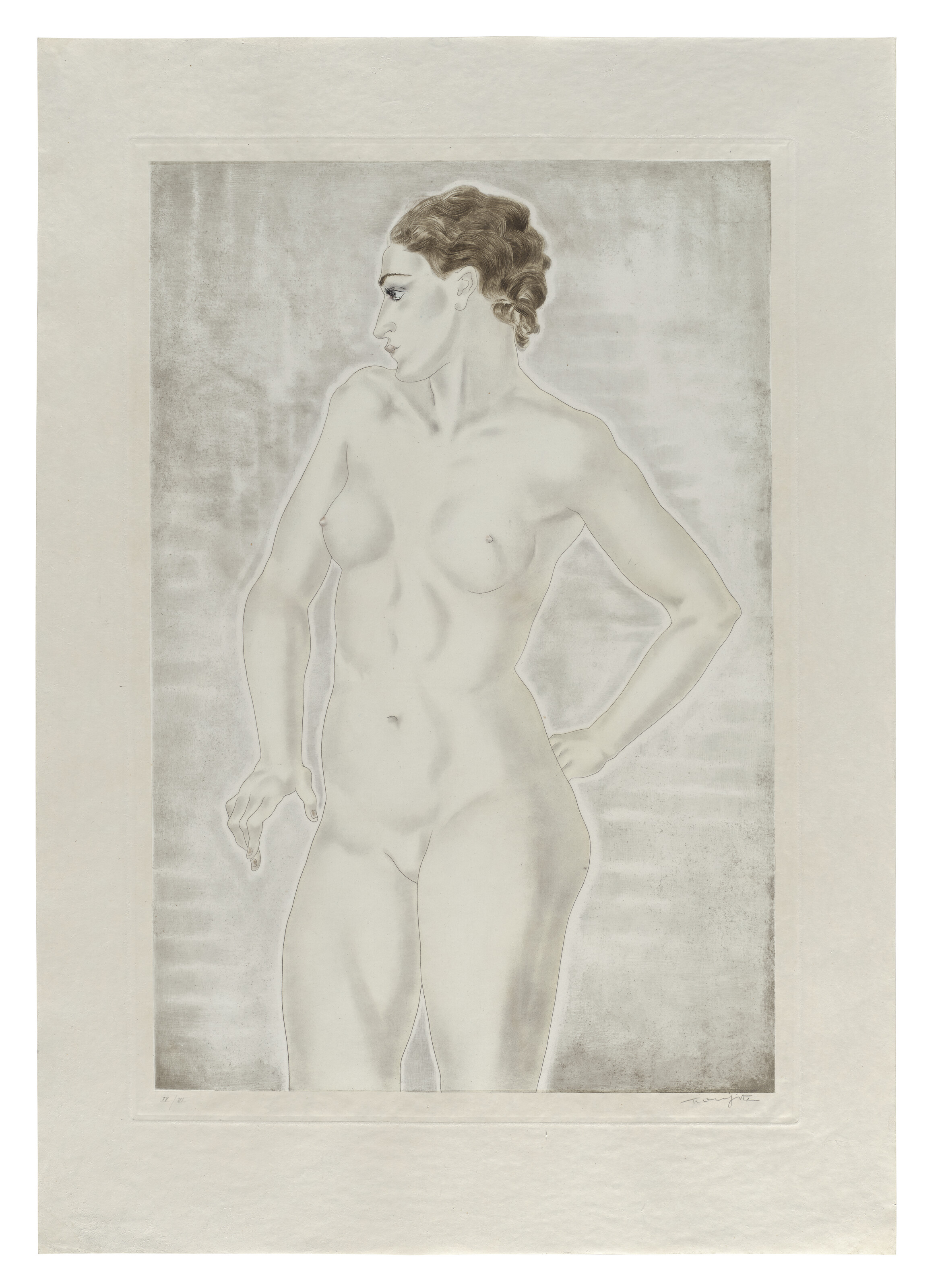 Léonard Tsuguharu Foujita — Эти женщины, изображение 8