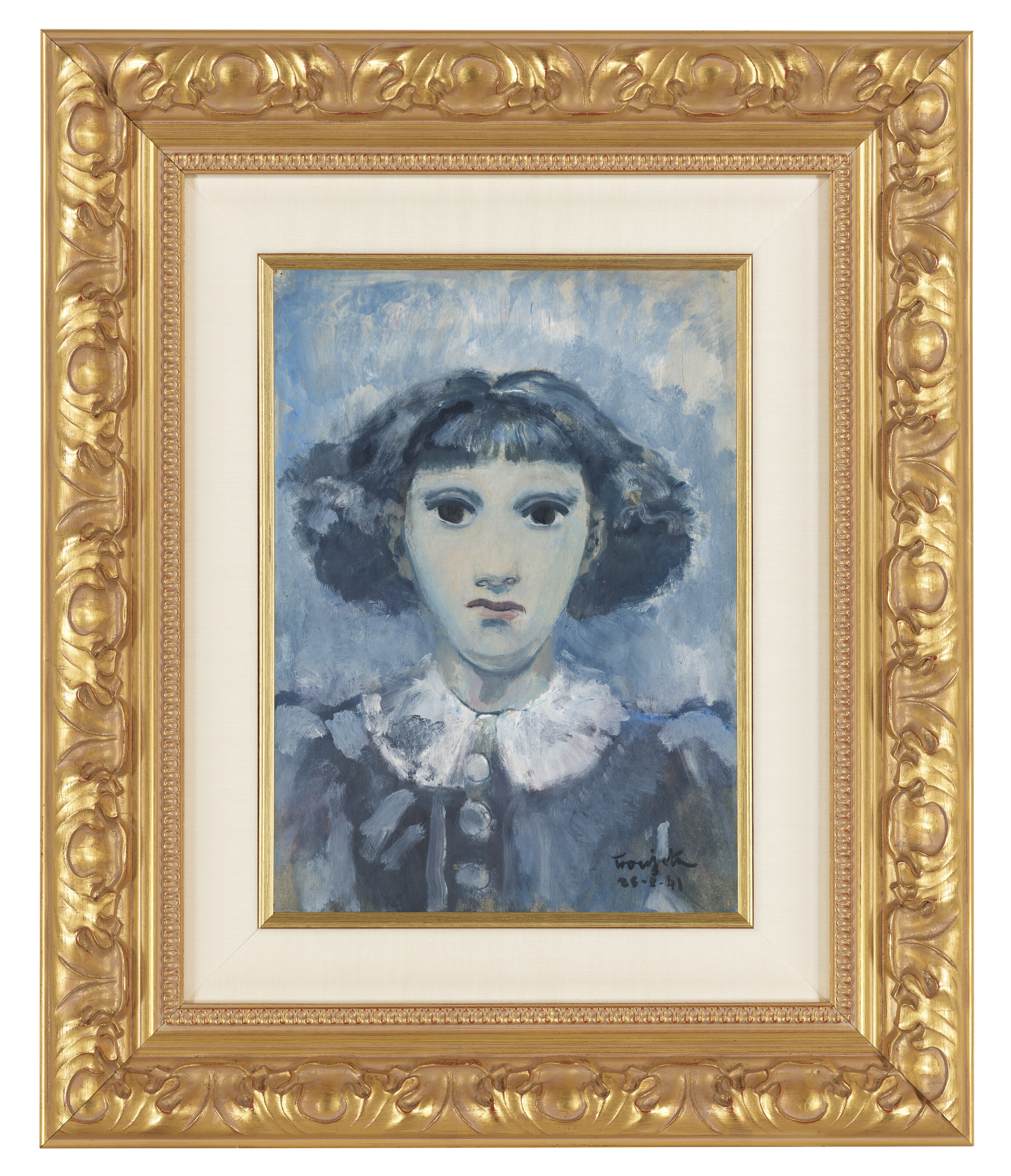 Léonard Tsuguharu Foujita — Наедине с молодой девушкой, изображение 4