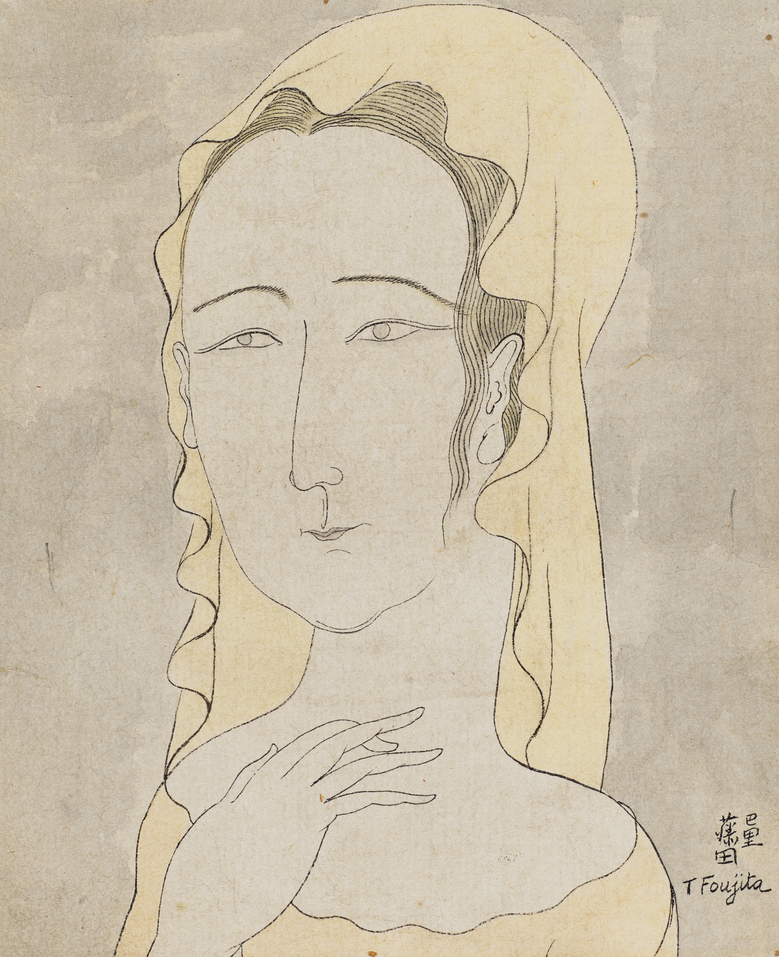 Léonard Tsuguharu Foujita — Большая вуаль
