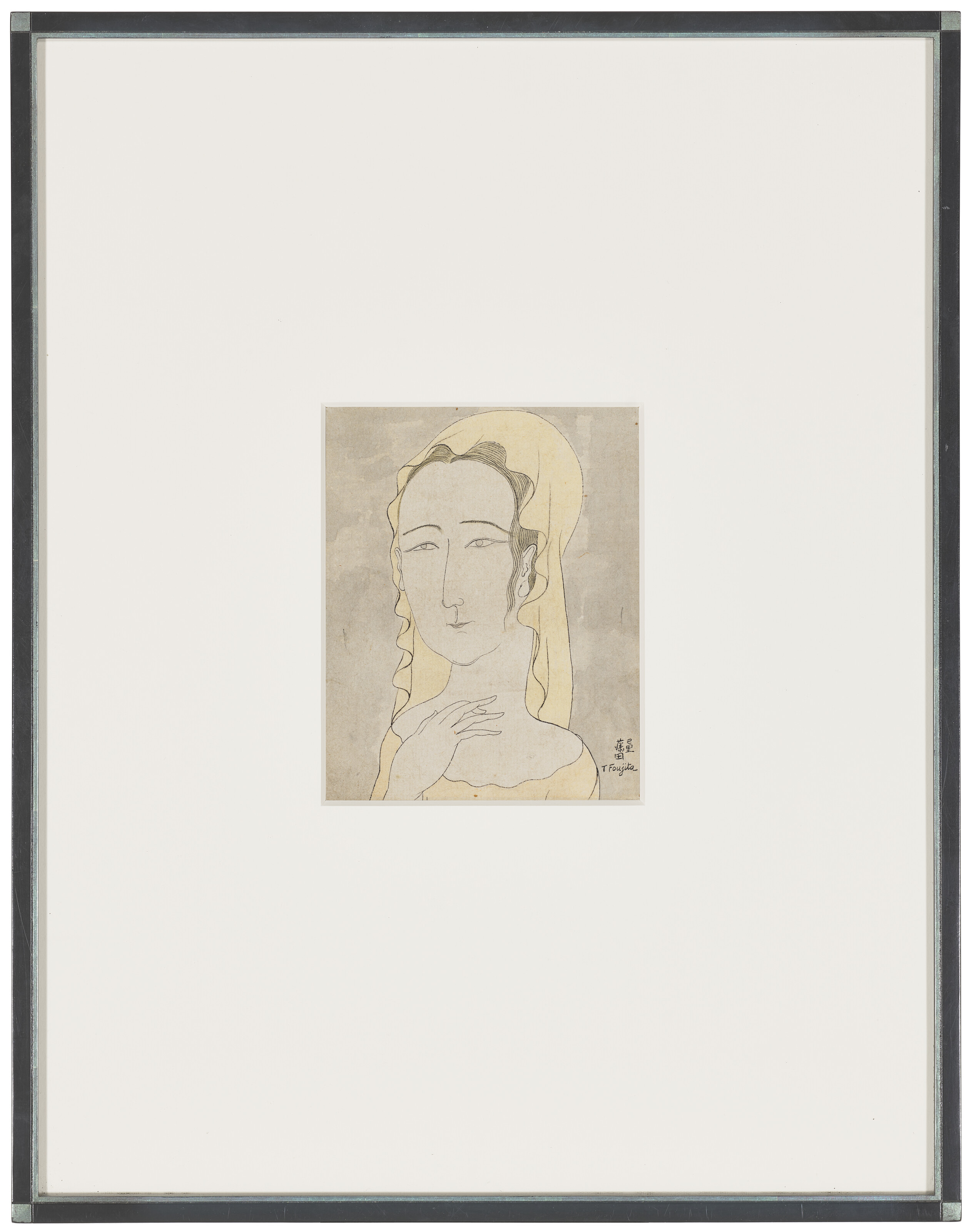 Léonard Tsuguharu Foujita — Большая вуаль, изображение 2