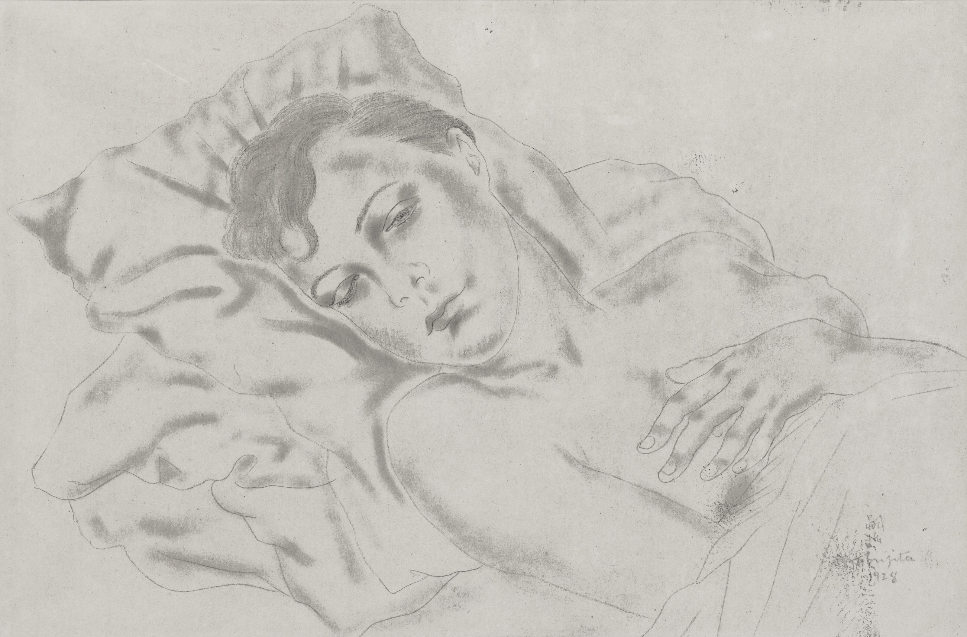 Léonard Tsuguharu Foujita — Любимая женщина, Еки