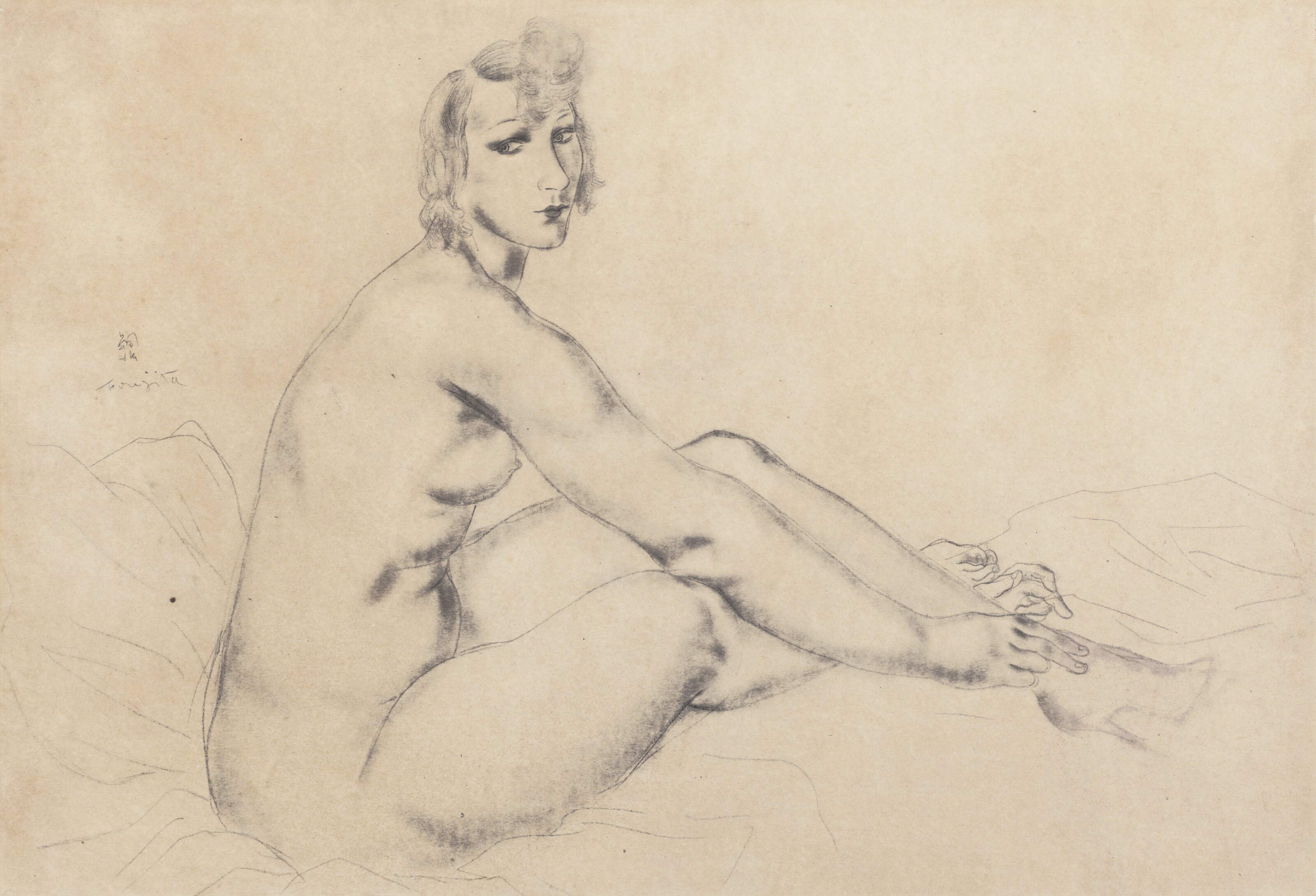 Léonard Tsuguharu Foujita — Ну, ассис
