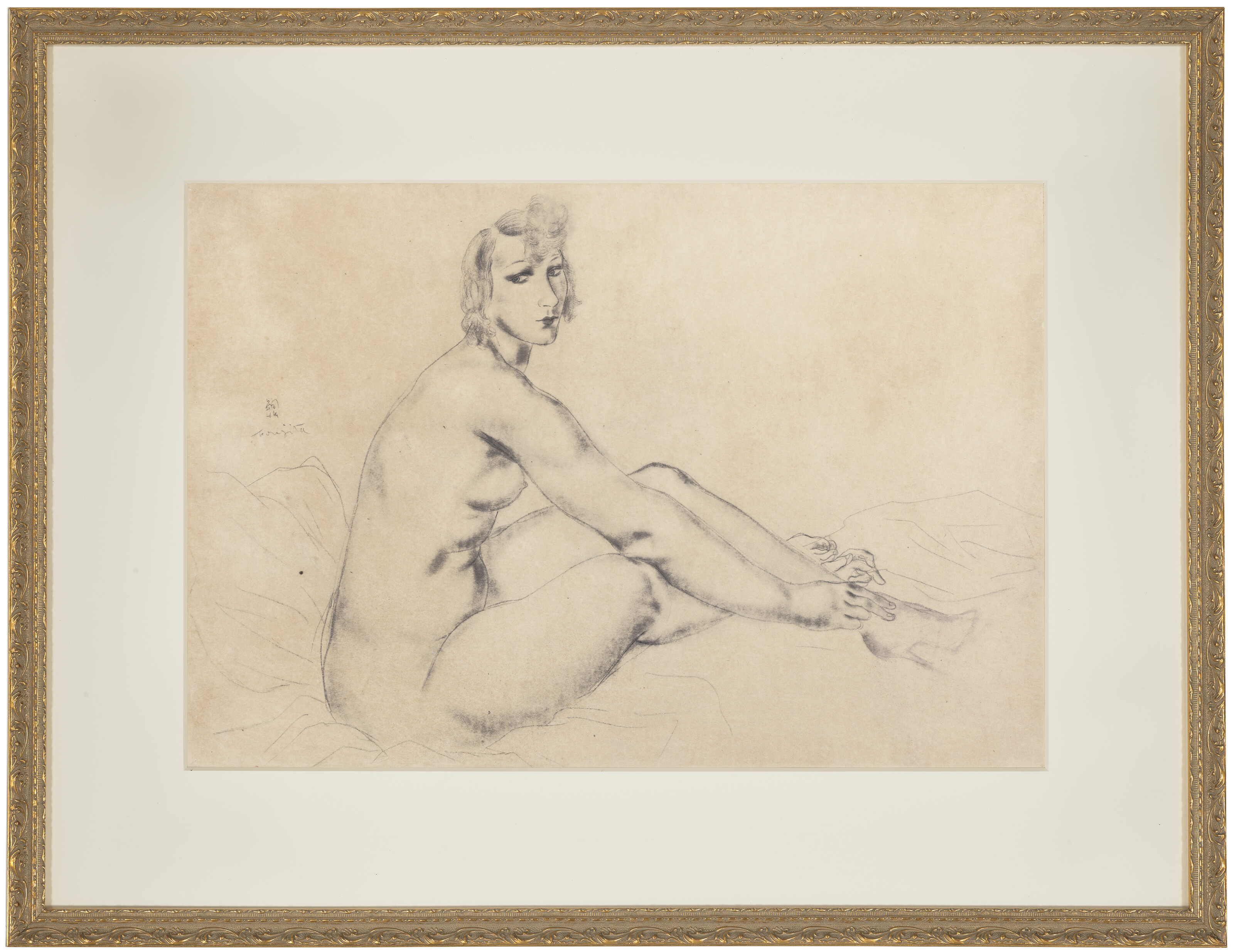 Léonard Tsuguharu Foujita — Ну, ассис, изображение 2