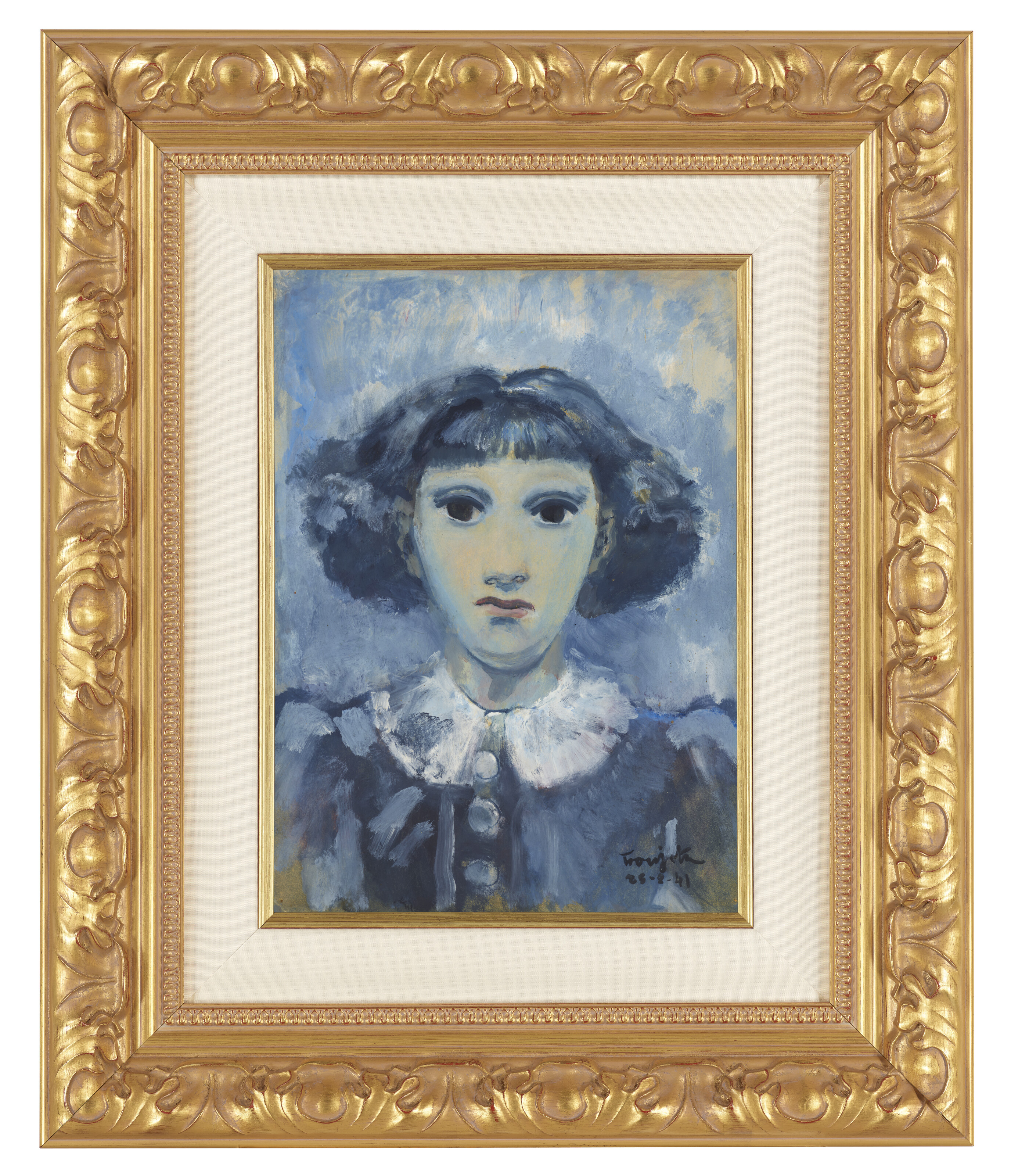 Léonard Tsuguharu Foujita — Наедине с молодой девушкой, изображение 2