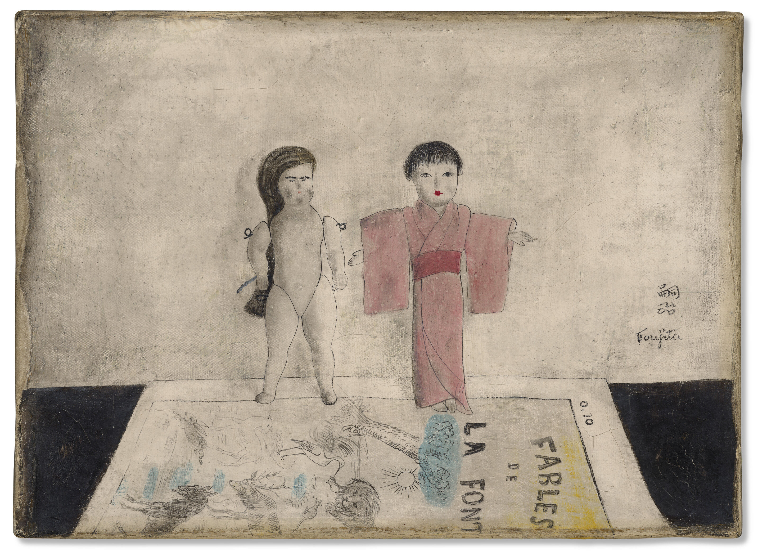 Léonard Tsuguharu Foujita — Пупсы, изображение 2