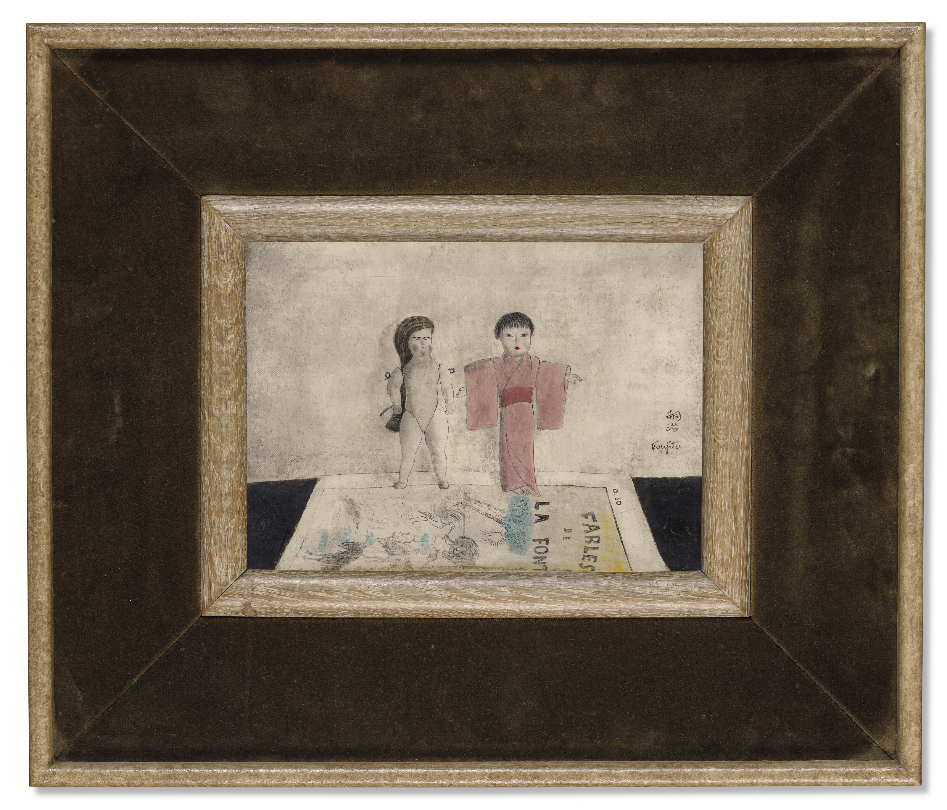 Léonard Tsuguharu Foujita — Пупсы, изображение 4