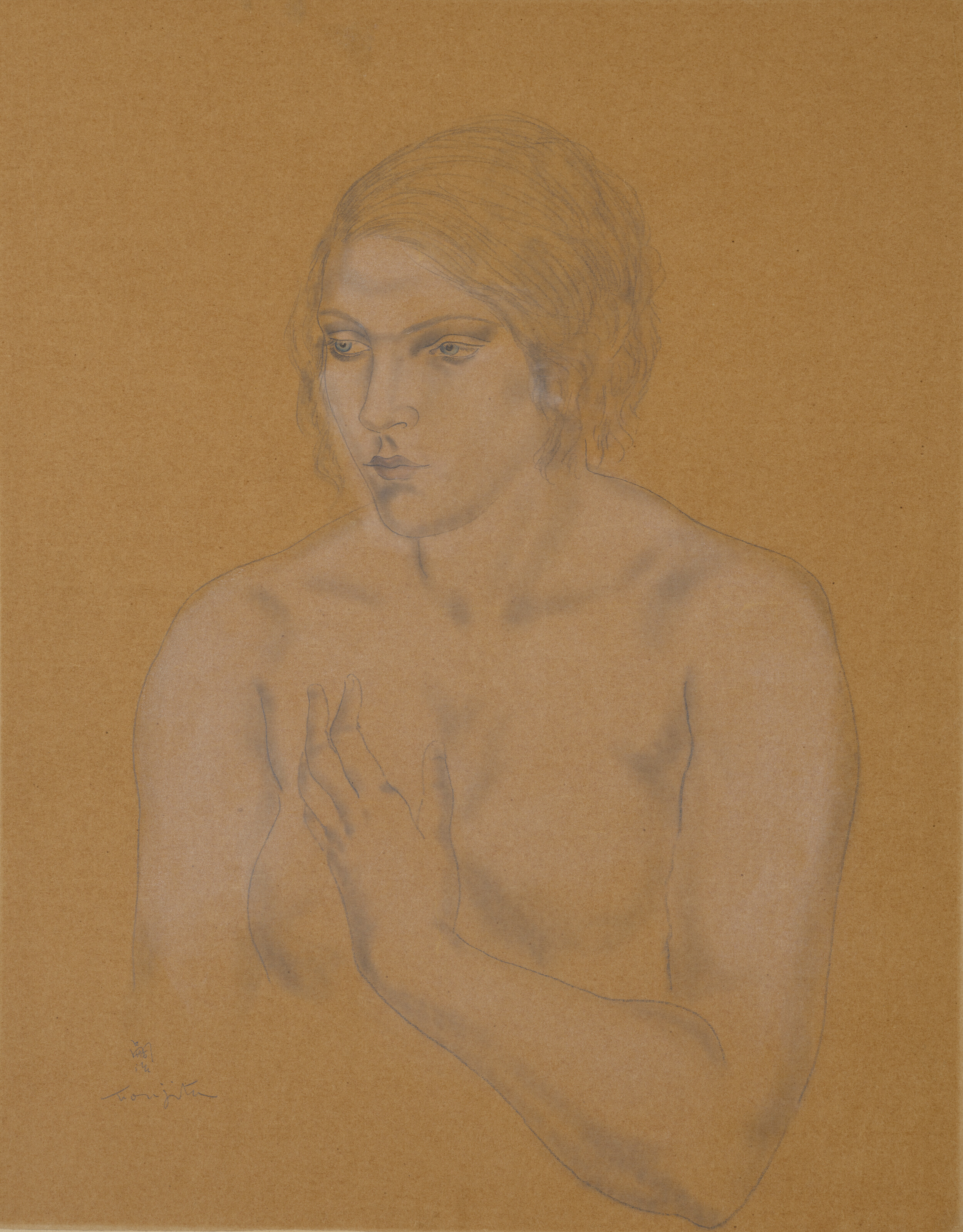 Léonard Tsuguharu Foujita — Роковая женщина в бюсте