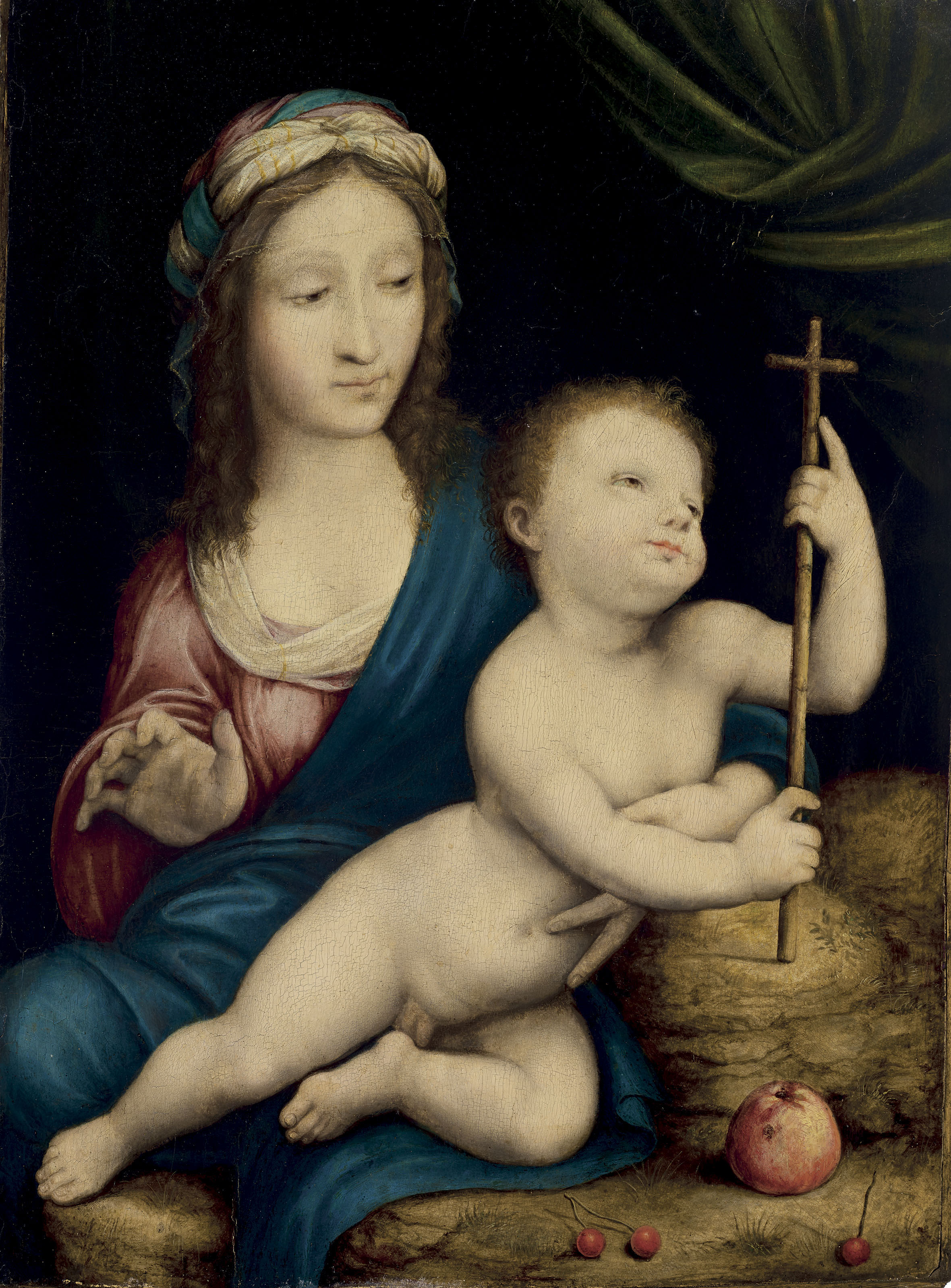 Leonardo da Vinci — Мадонна с младенцем