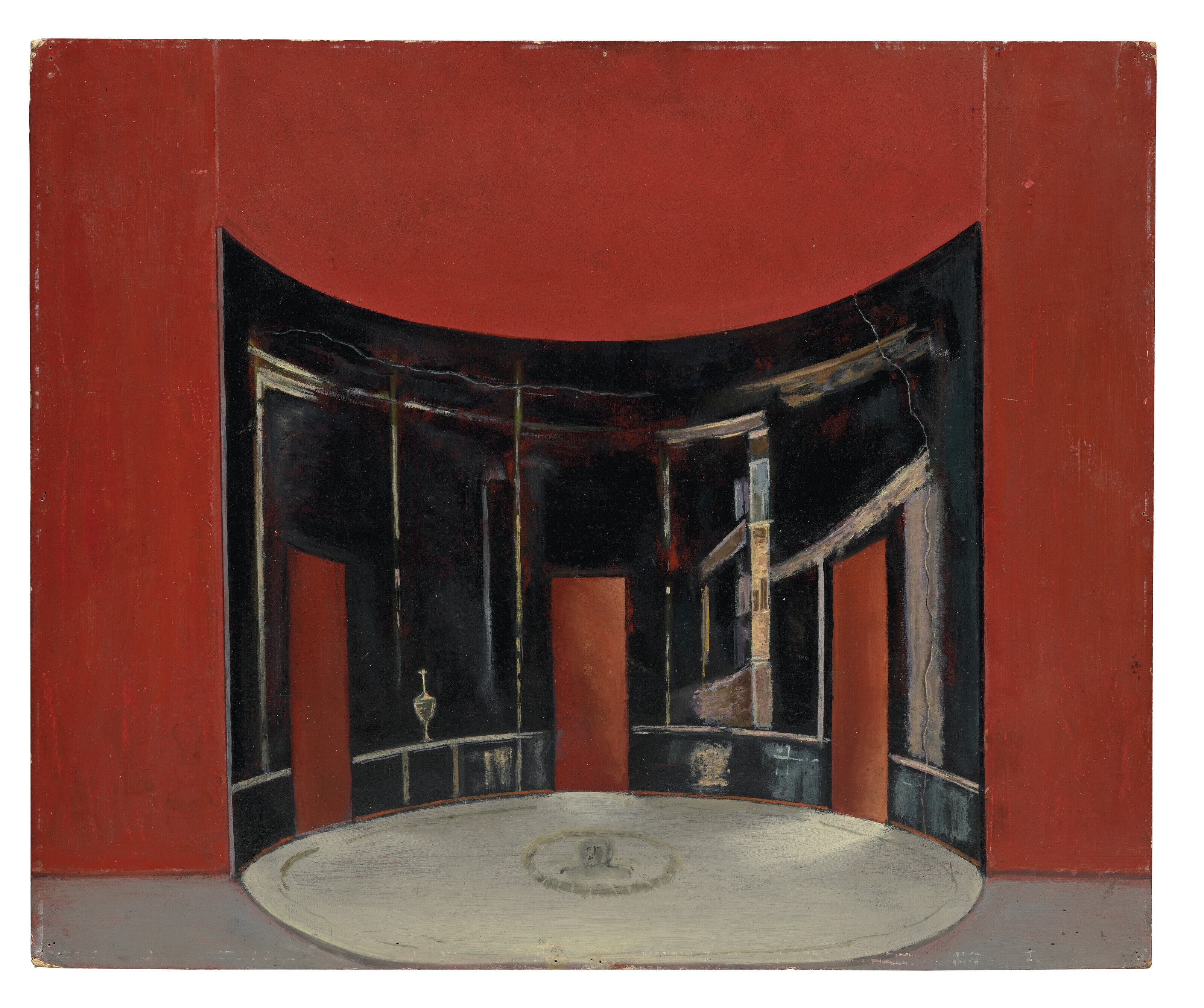 Leonor Fini — Театральный макет, римская античность II, изображение 2