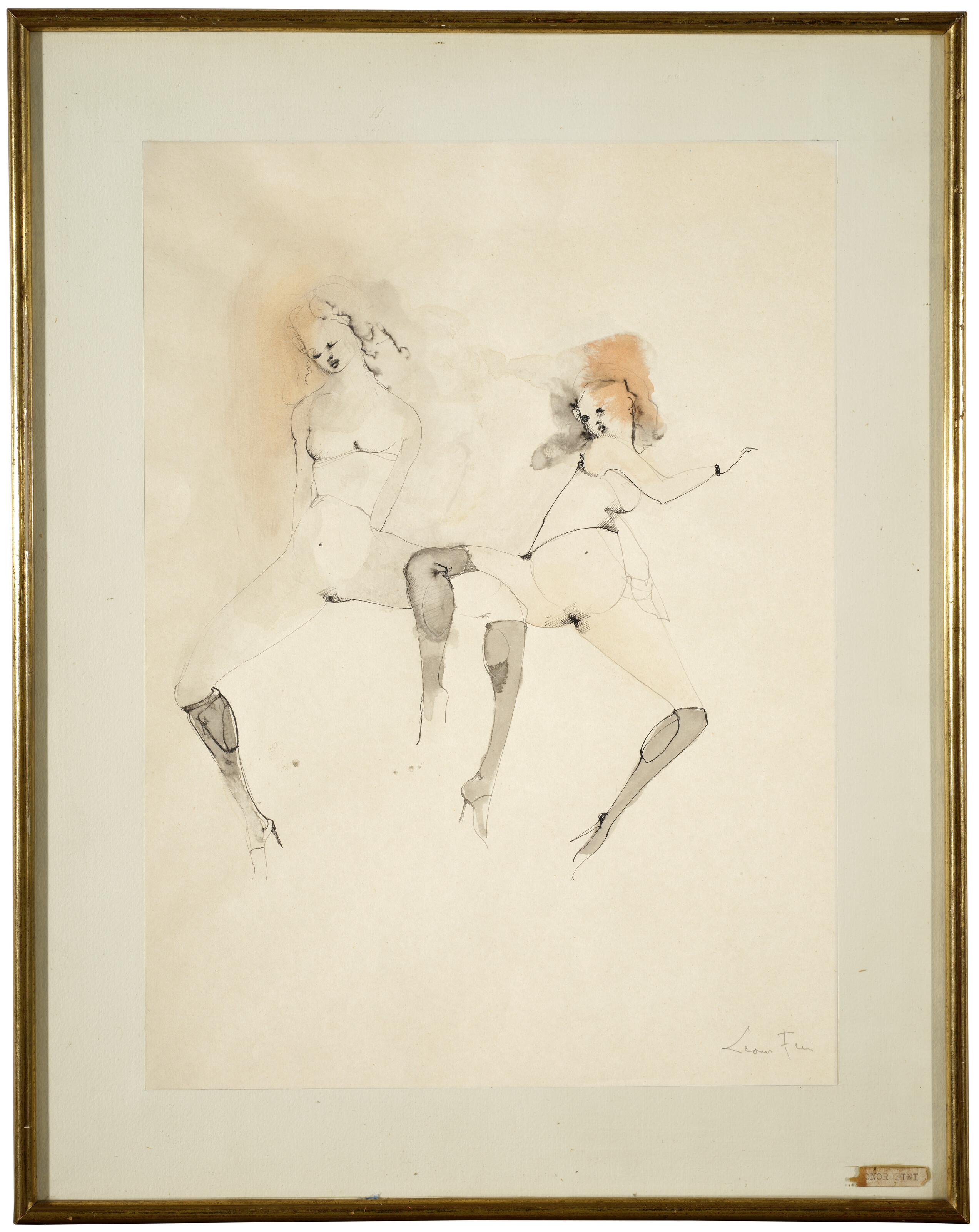 Leonor Fini — Две женщины, изображение 2