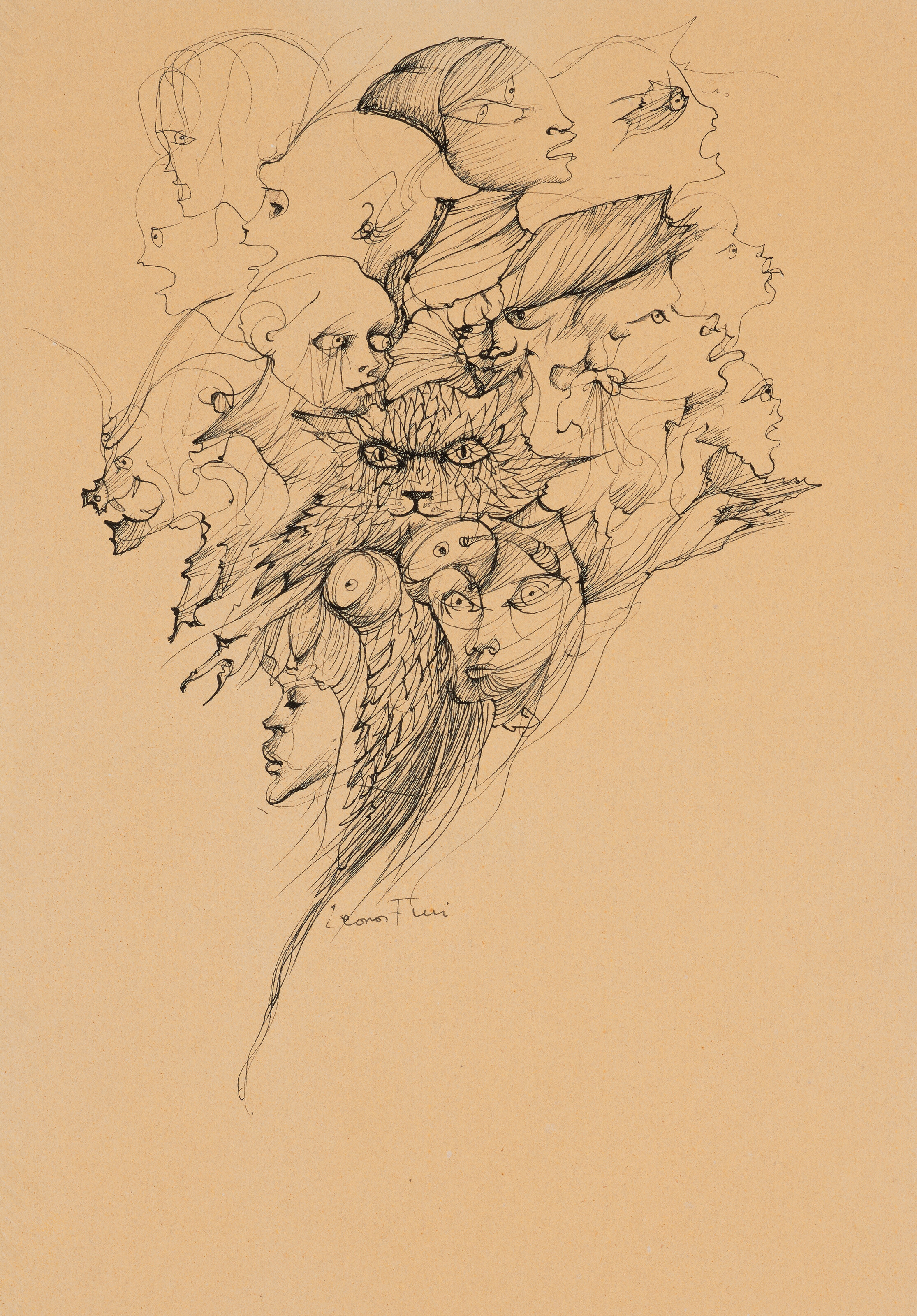 Leonor Fini — Композиция, изображение 1