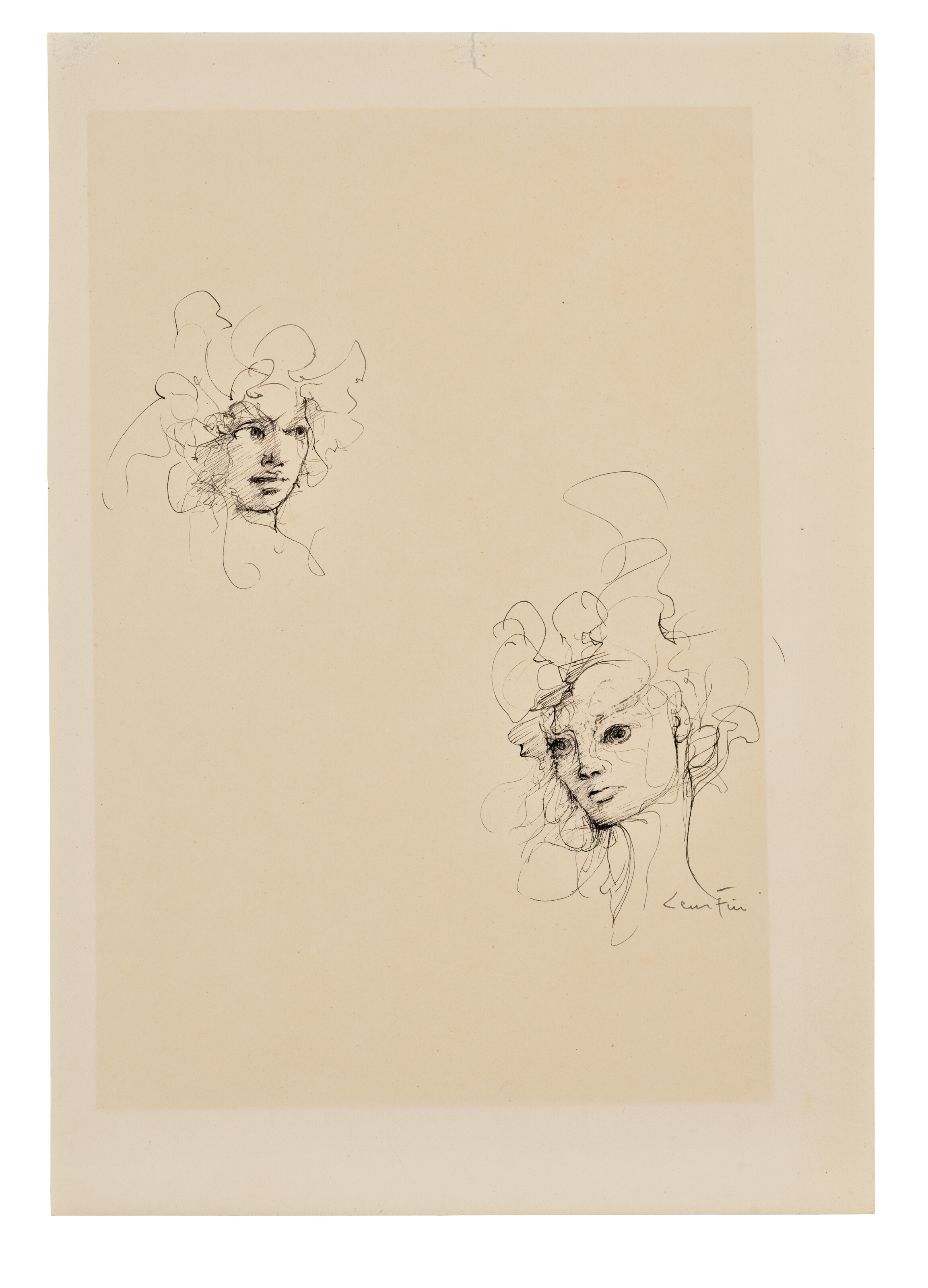 Leonor Fini — Этюды наедине ( прямая и оборотная стороны ), изображение 2
